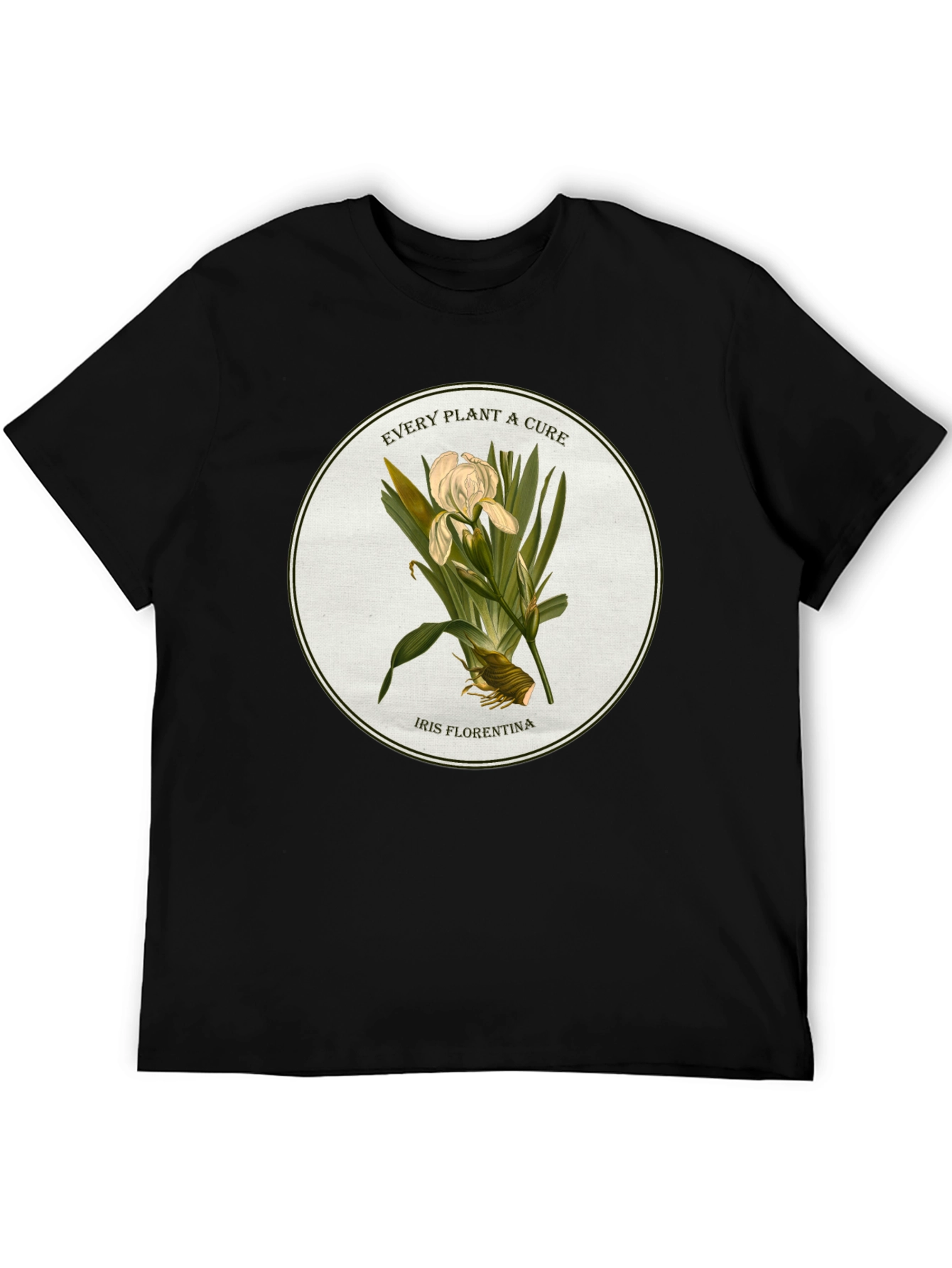 Botanical Iris T-Shirt - Every Plant a Cure Tee