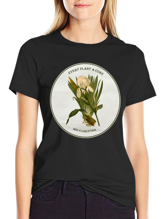 Botanical Iris T-Shirt - Every Plant a Cure Tee