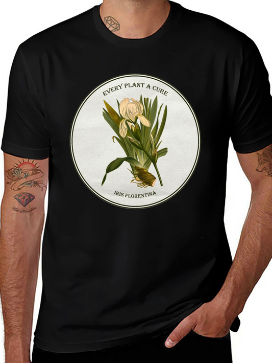 Botanical Iris T-Shirt - Every Plant a Cure Tee