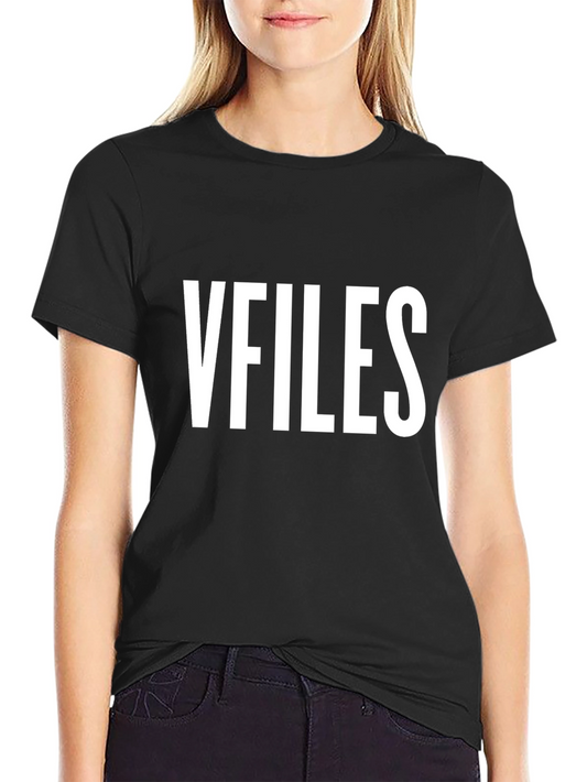 VFIILES Black Graphic Tee - Mystery & Style