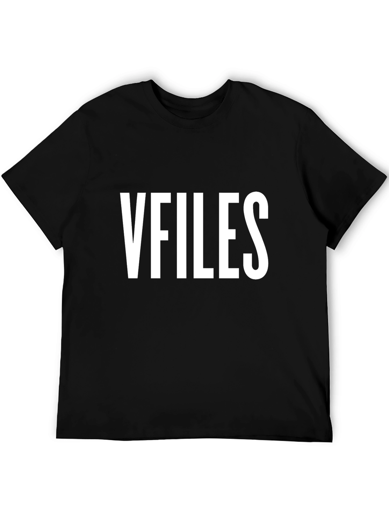 VFIILES Black Graphic Tee - Mystery & Style