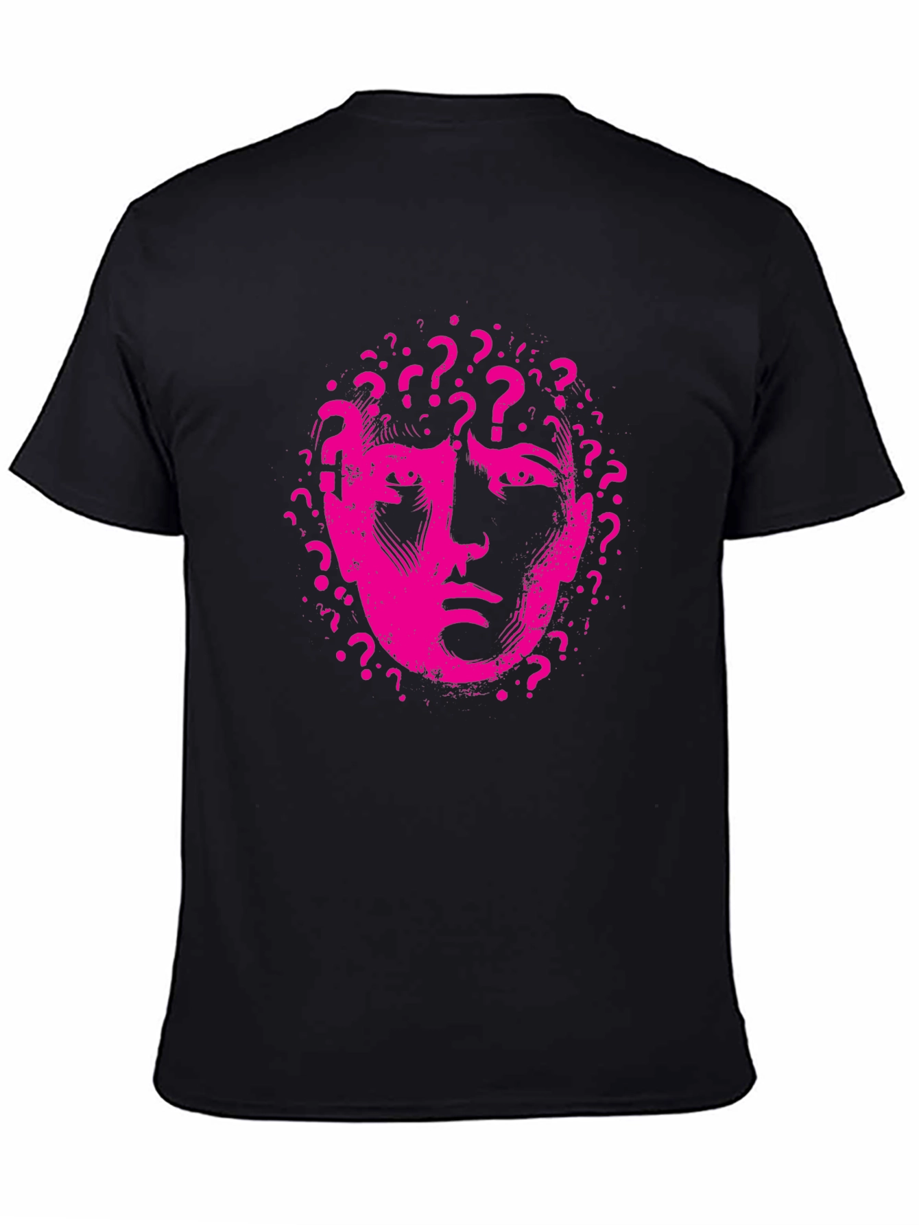 Questioning Mind Graphic Tee - Black