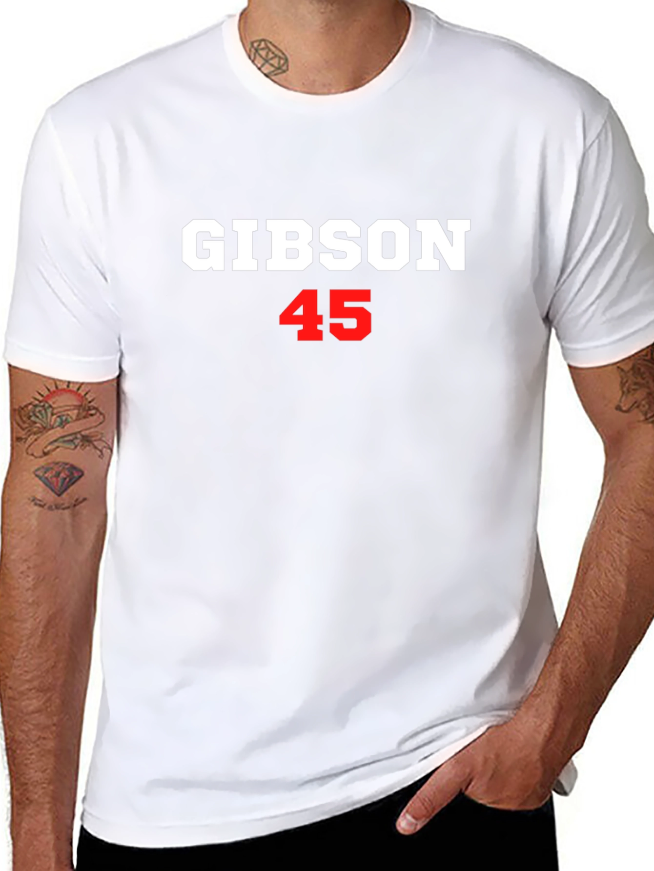 Gibson 45 Black T-Shirt