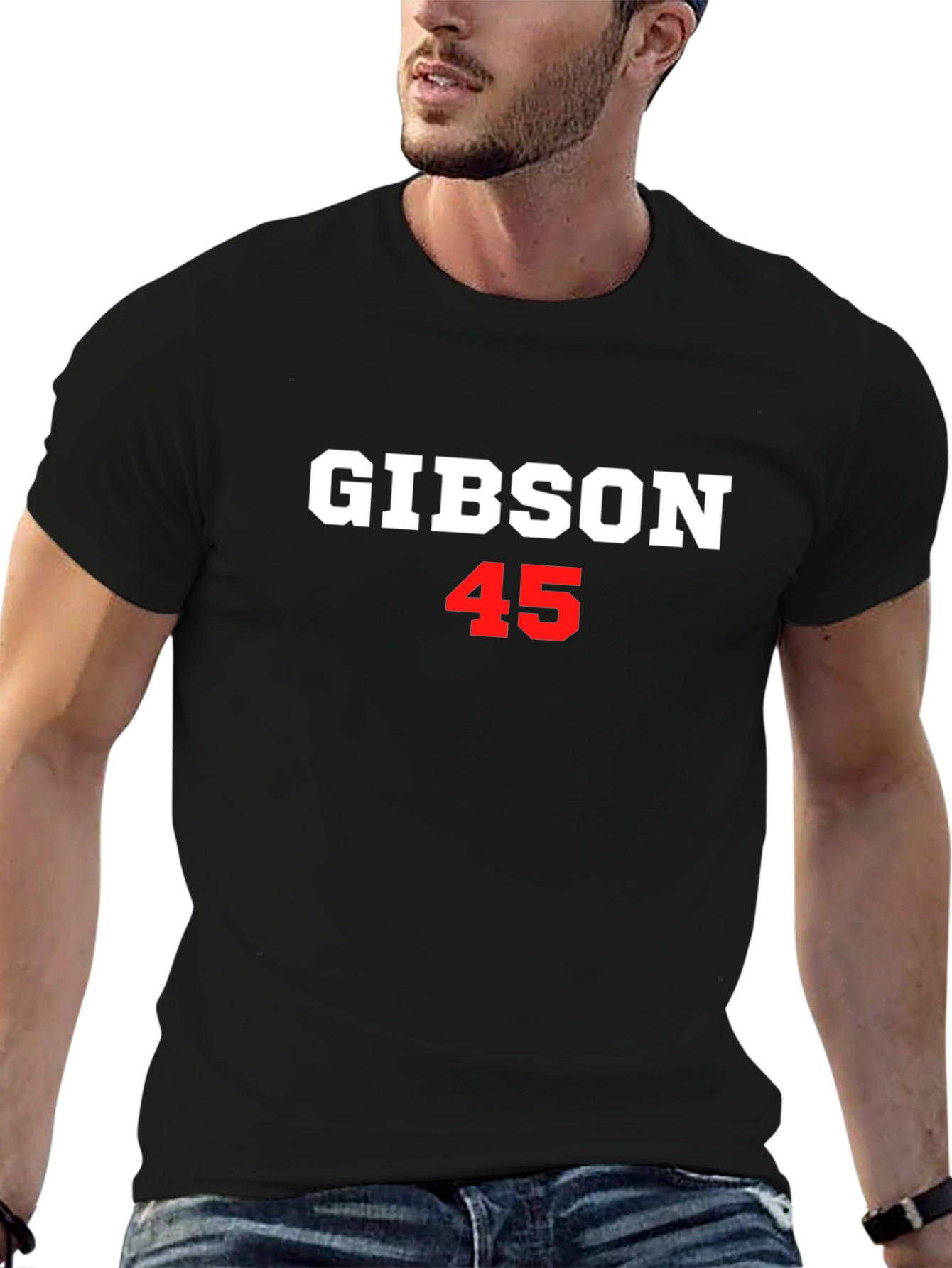 Gibson 45 Black T-Shirt