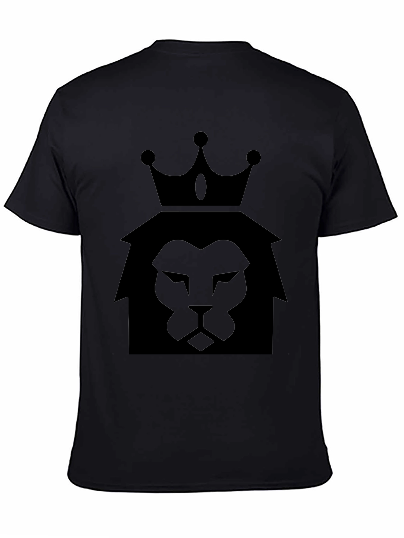 King Lion Graphic Tee - Black