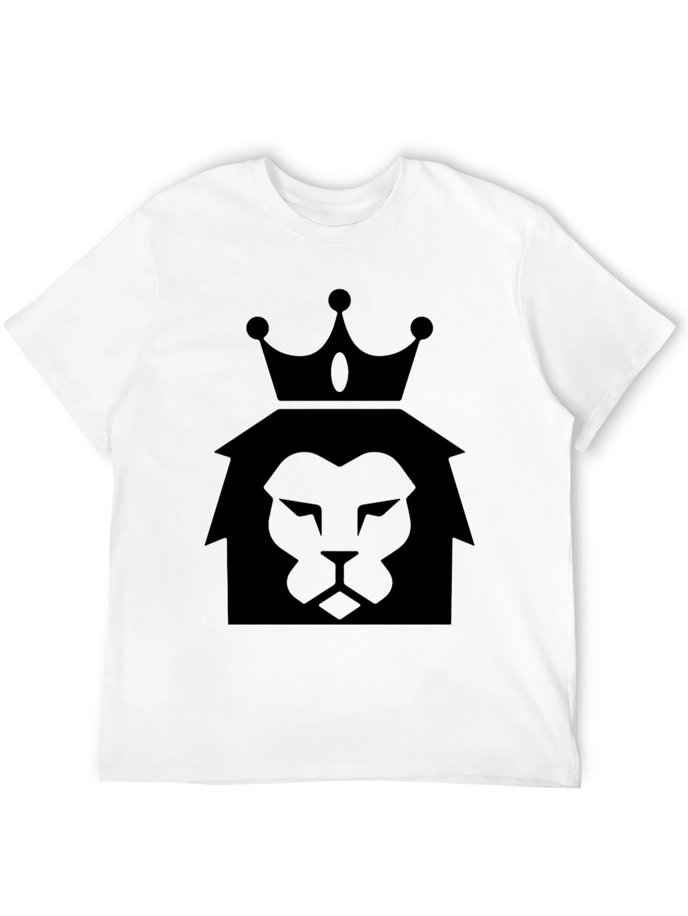 King Lion Graphic Tee - Black