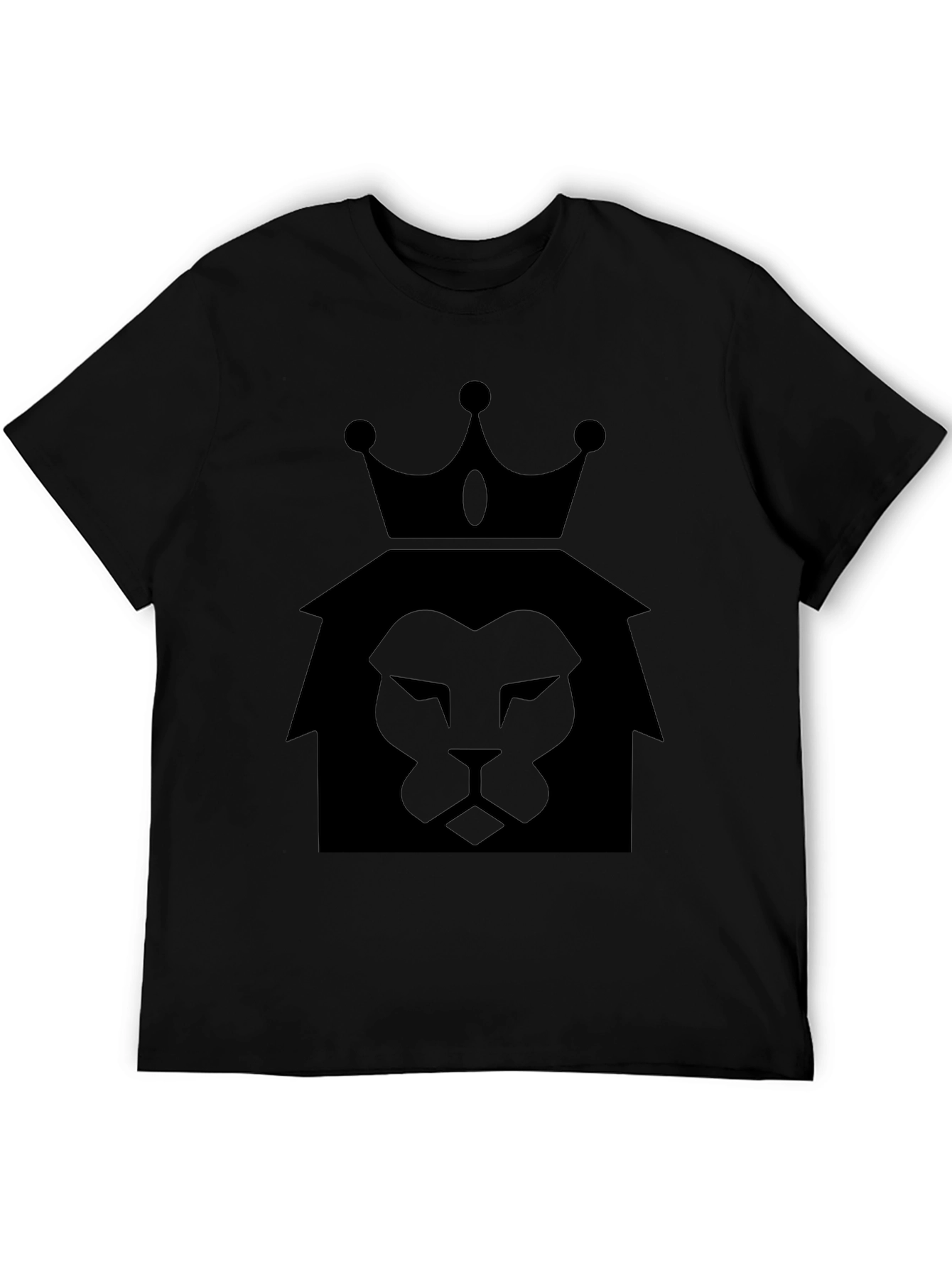 King Lion Graphic Tee - Black