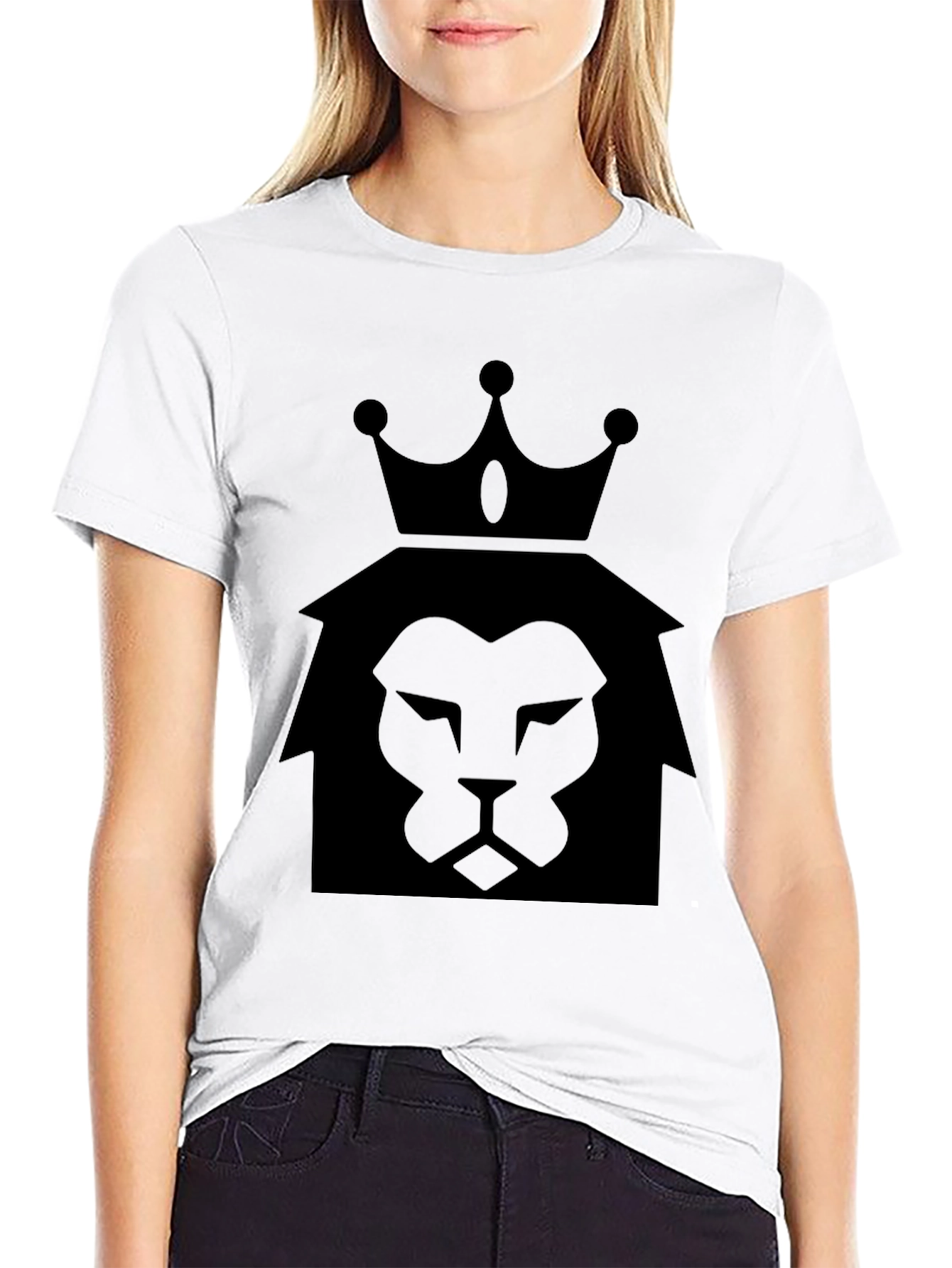 King Lion Graphic Tee - Black