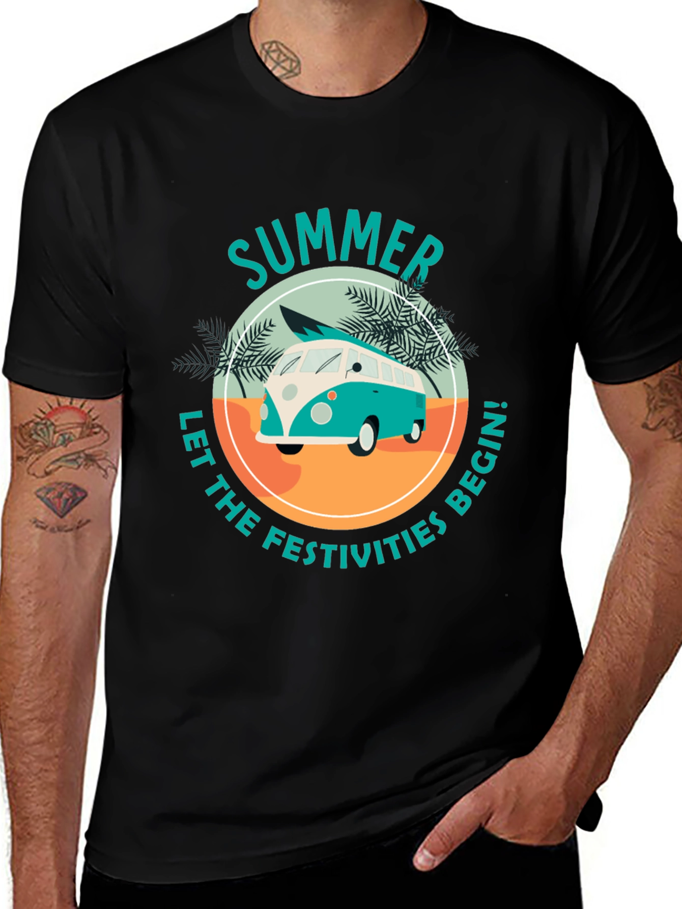 Summer Festivities Graphic Tee