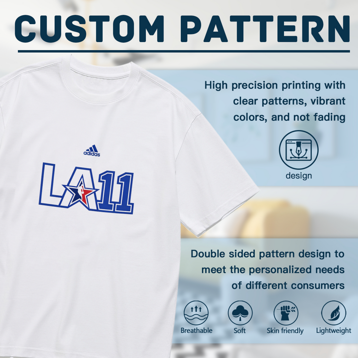 LA11 Basketball Sport Style Plus Size Women Short Sleeve T?Shirt