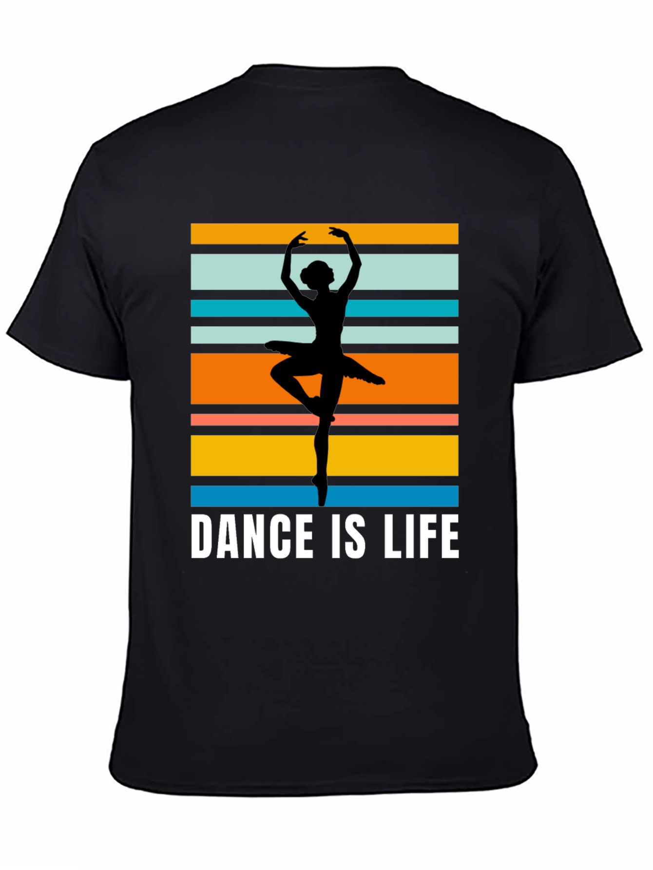 Dance is Life T-Shirt - Ballerina Silhouette