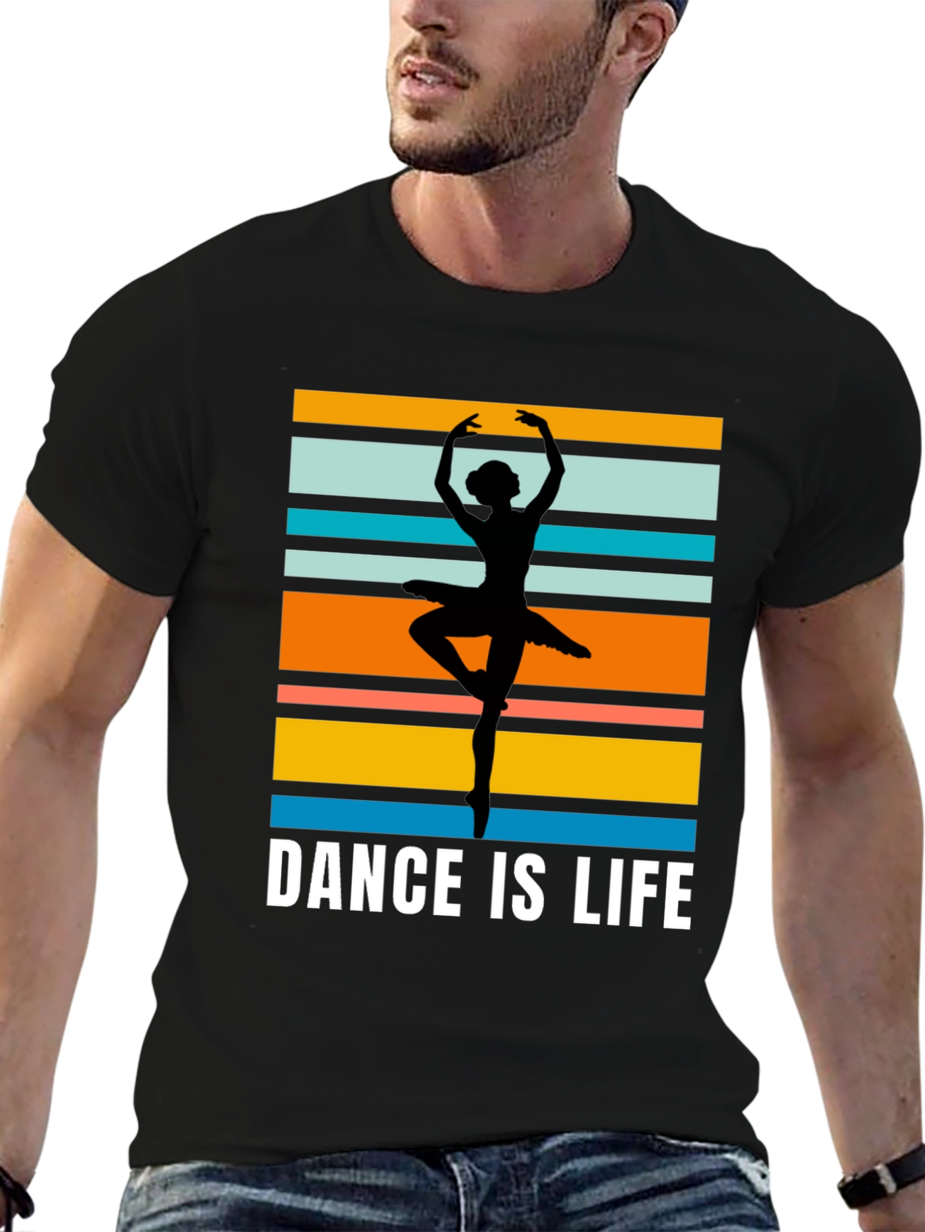 Dance is Life T-Shirt - Ballerina Silhouette