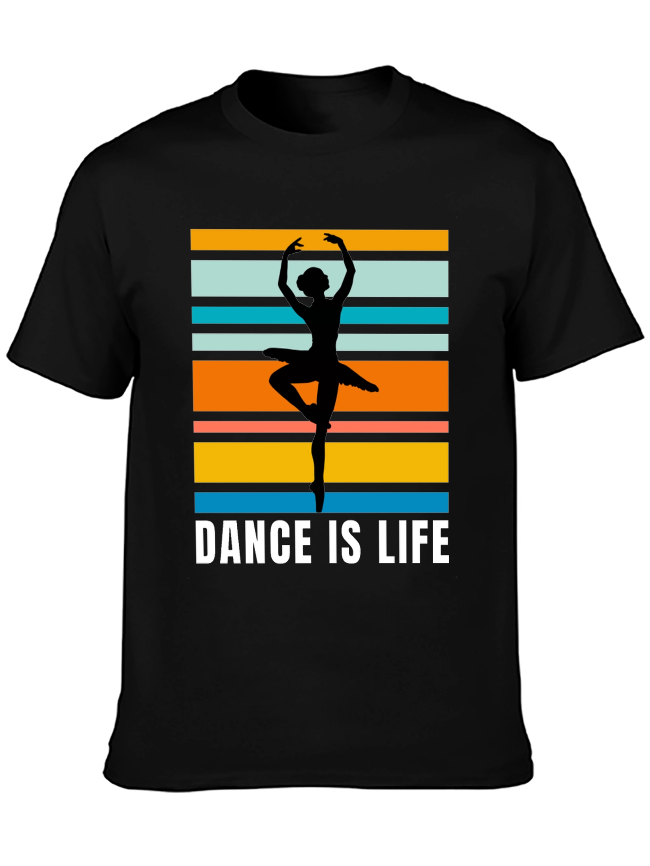 Dance is Life T-Shirt - Ballerina Silhouette