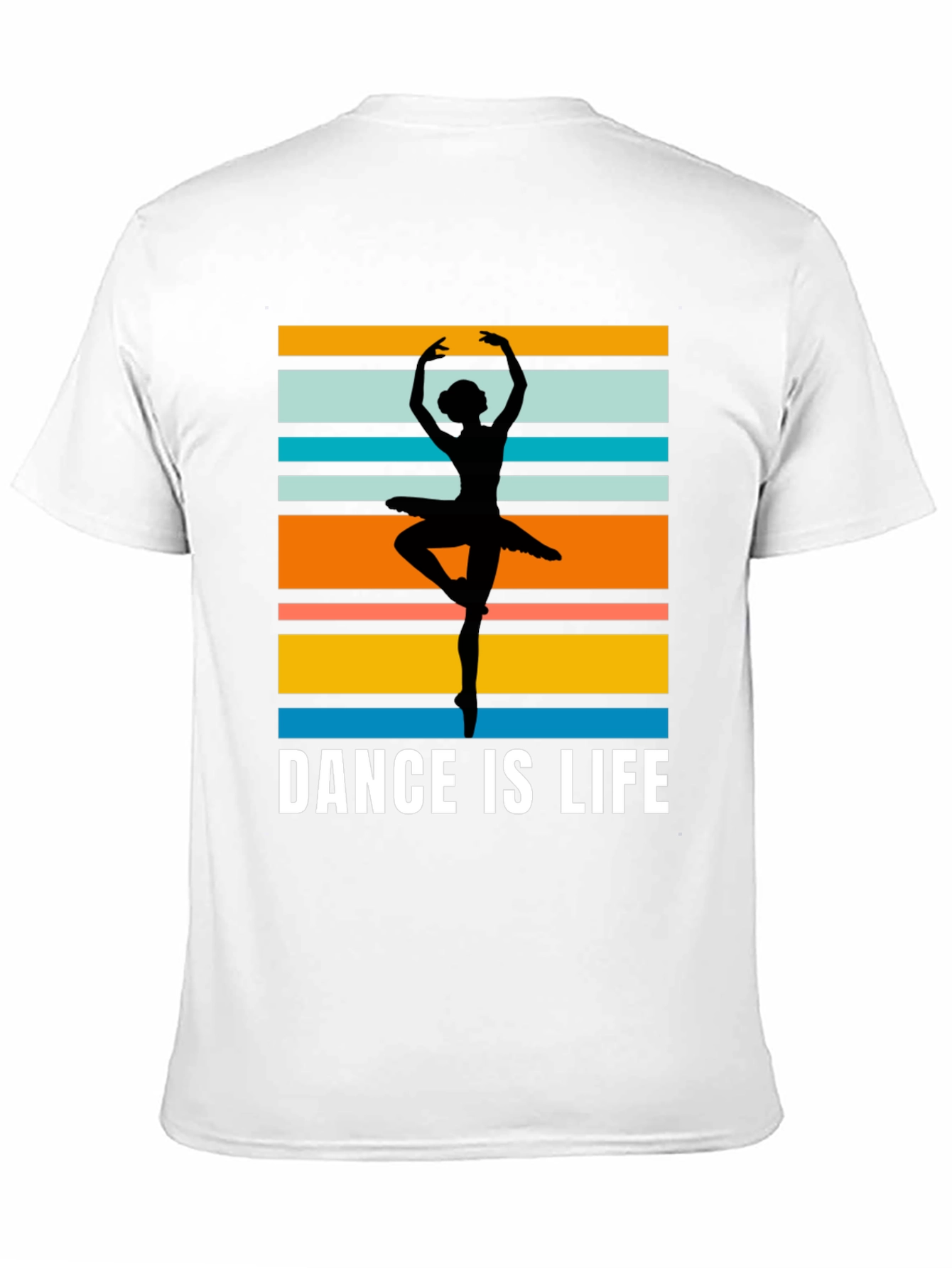 Dance is Life T-Shirt - Ballerina Silhouette