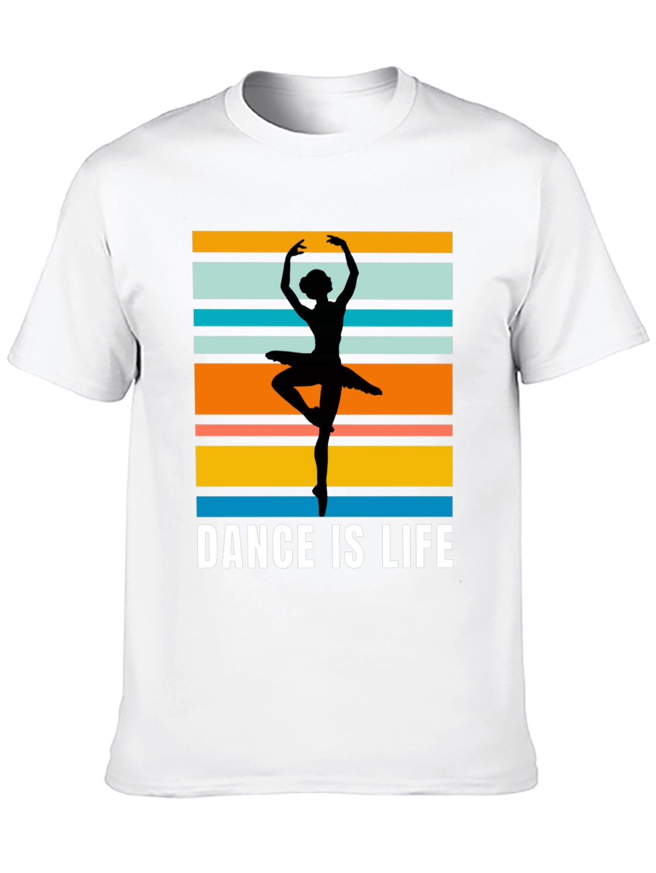 Dance is Life T-Shirt - Ballerina Silhouette