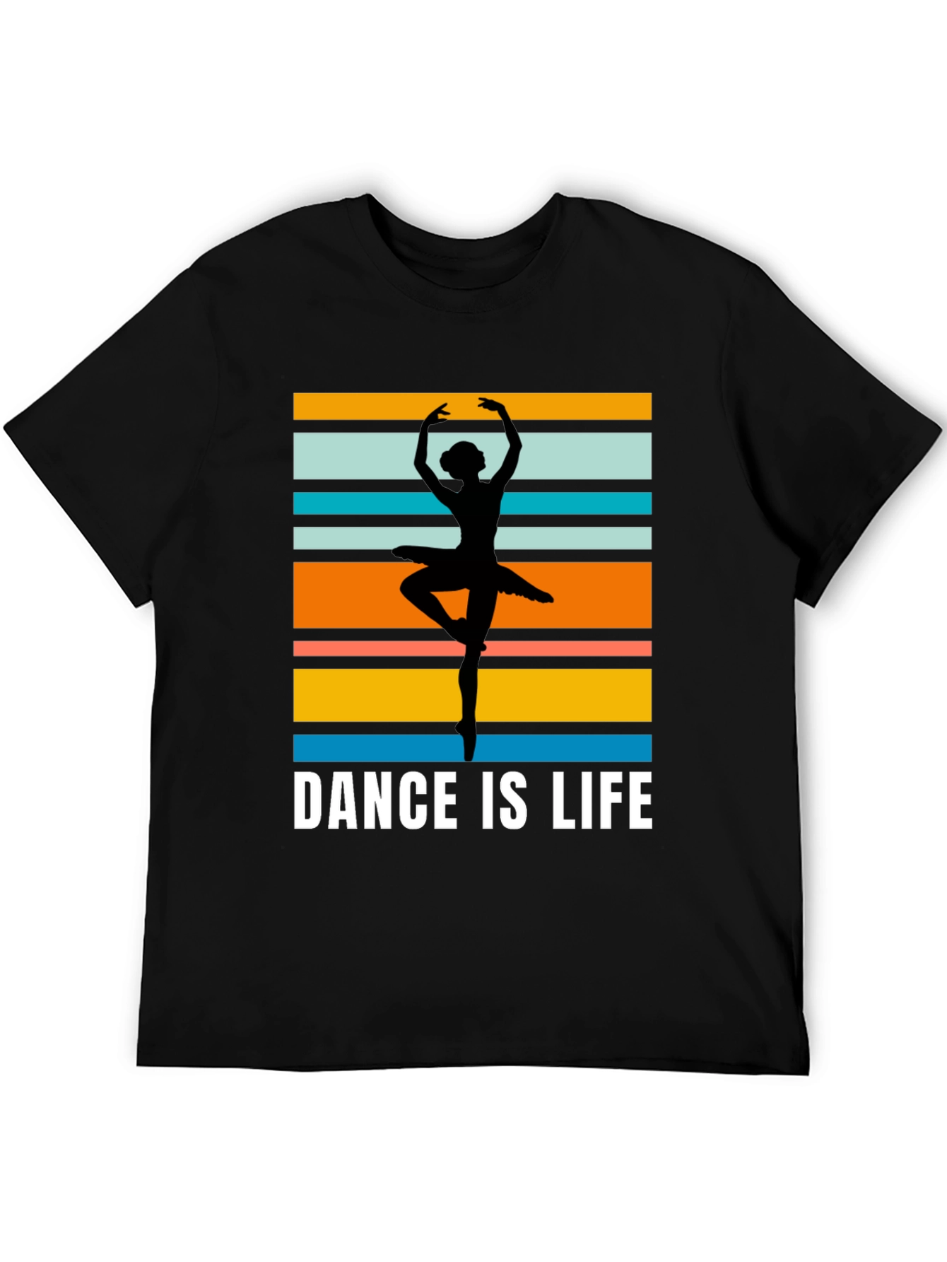 Dance is Life T-Shirt - Ballerina Silhouette