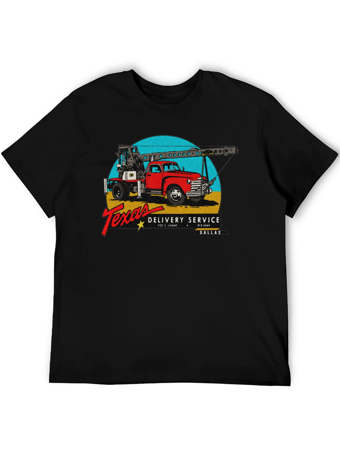 Texas Delivery Service Graphic Tee