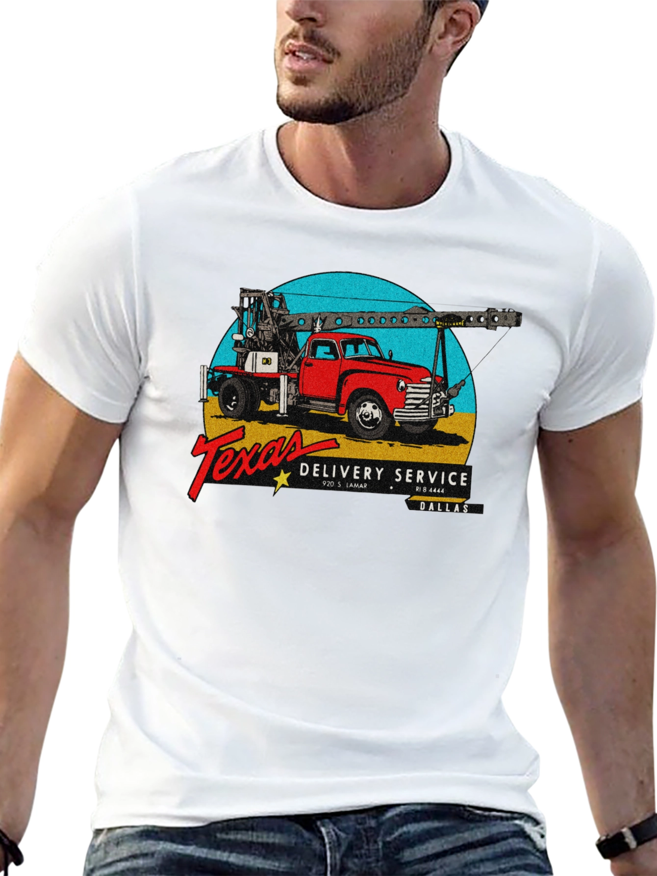 Texas Delivery Service Graphic Tee