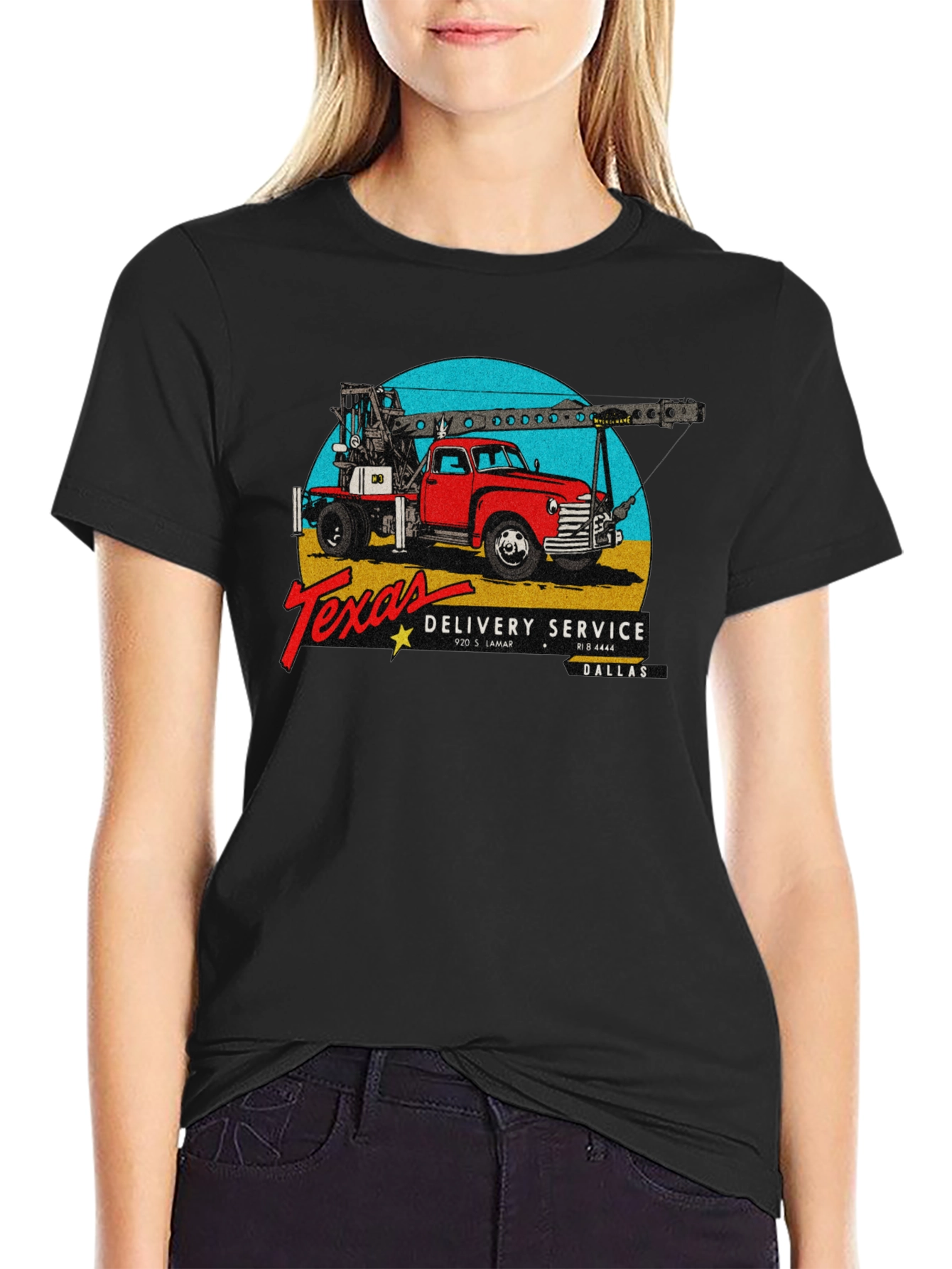 Texas Delivery Service Graphic Tee
