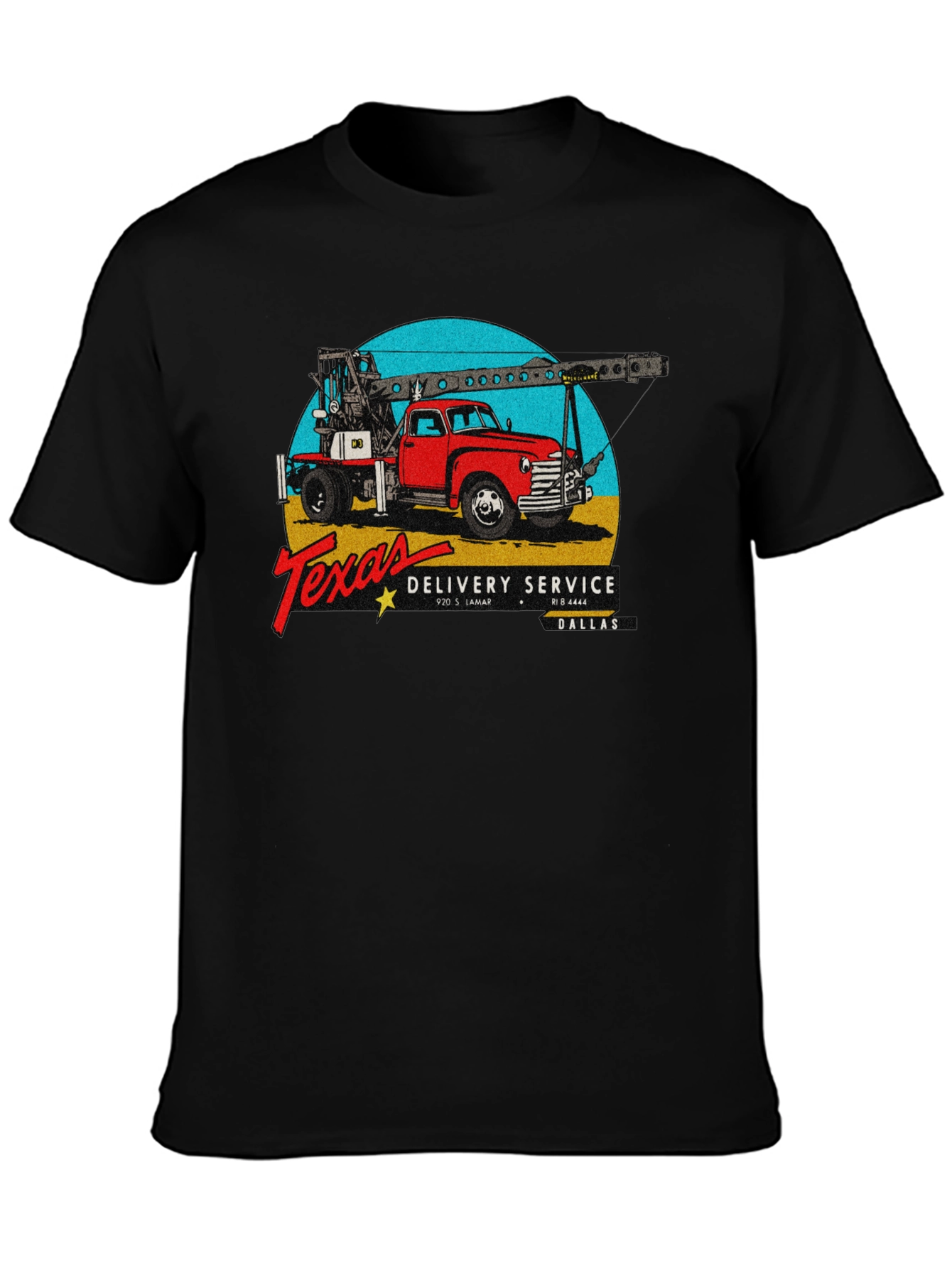 Texas Delivery Service Graphic Tee