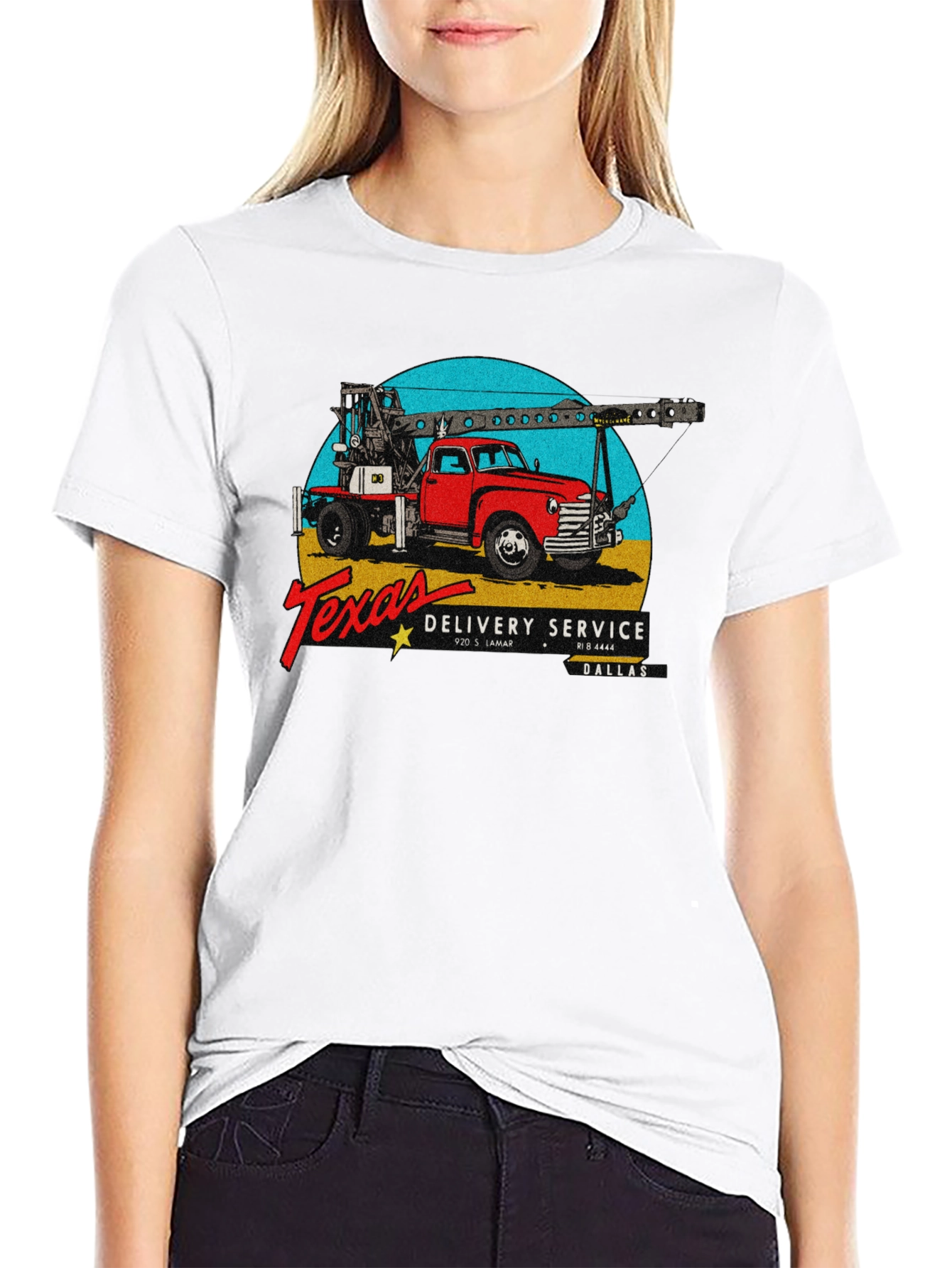 Texas Delivery Service Graphic Tee