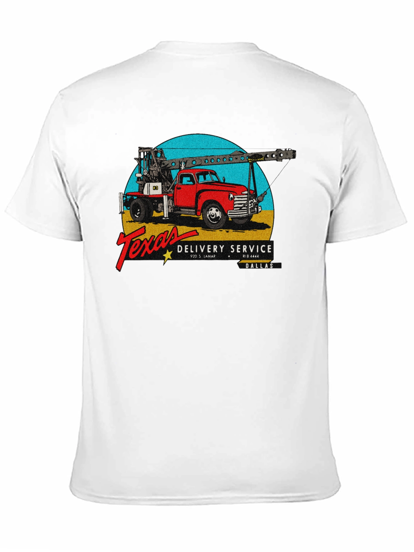 Texas Delivery Service Graphic Tee