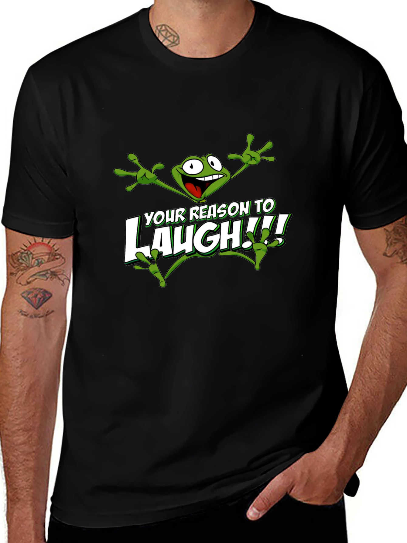 Funny Frog T-Shirt - Reason to Laugh!