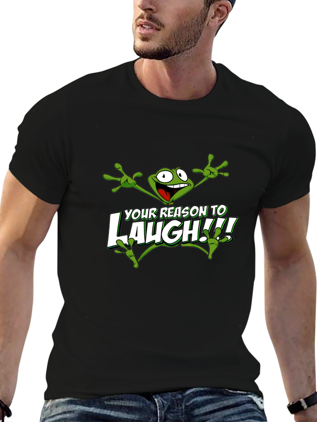 Funny Frog T-Shirt - Reason to Laugh!