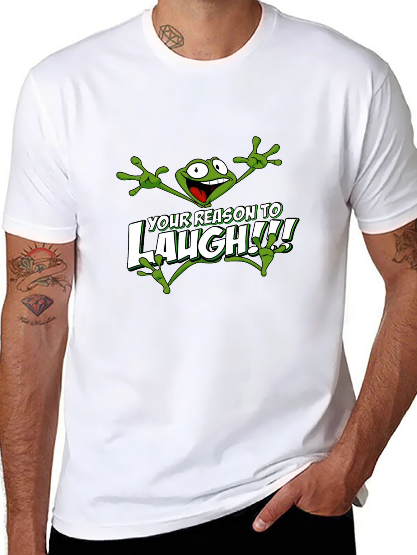 Funny Frog T-Shirt - Reason to Laugh!