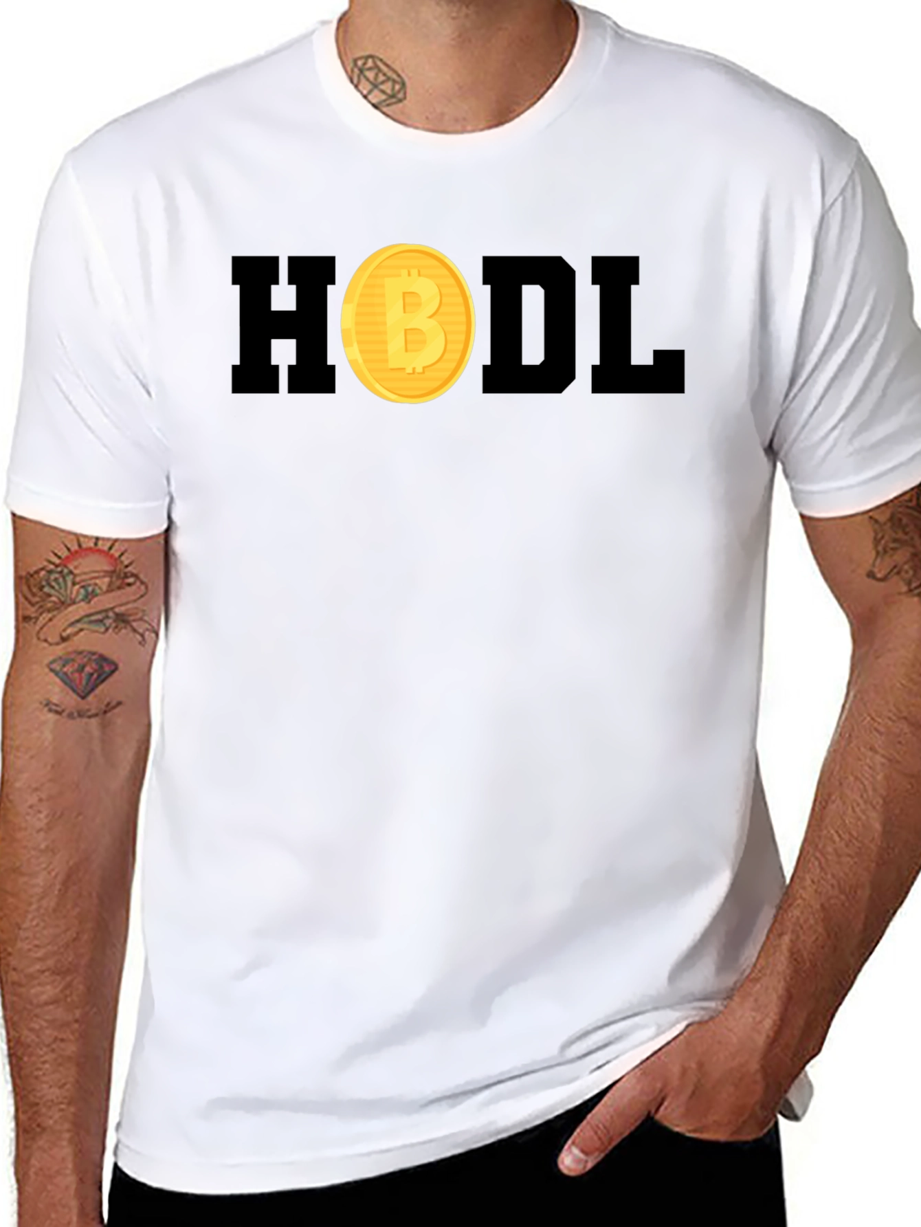 HODL Bitcoin Crypto T-Shirt
