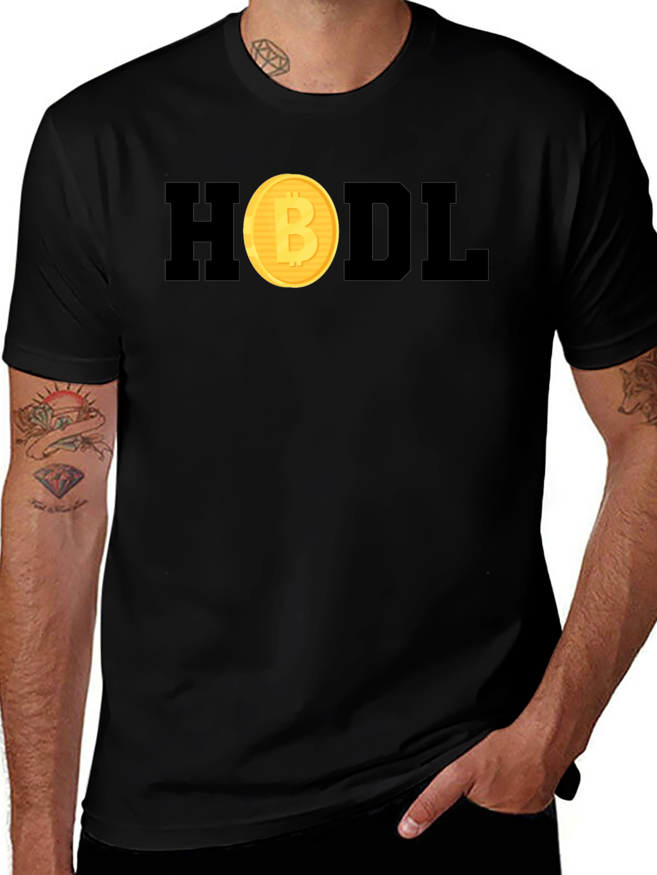 HODL Bitcoin Crypto T-Shirt