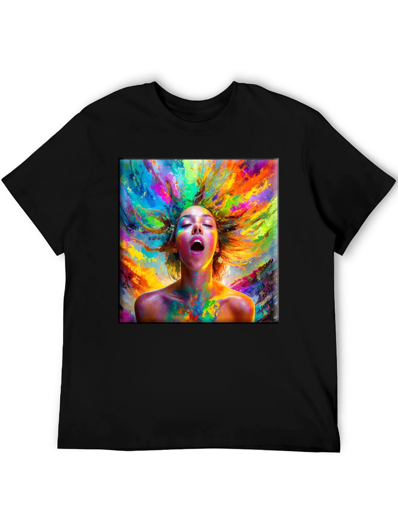 Artistic Expression Black T-Shirt