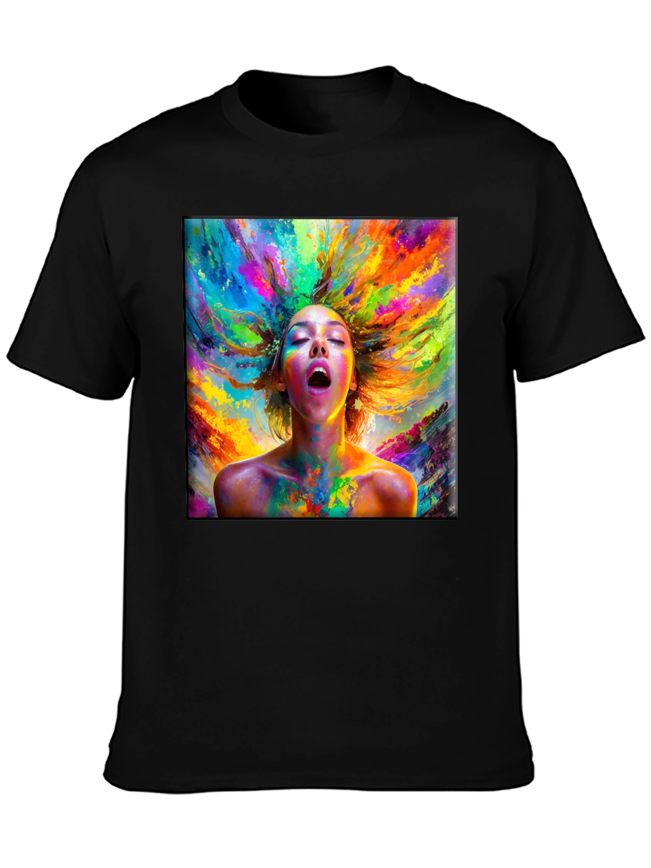 Artistic Expression Black T-Shirt
