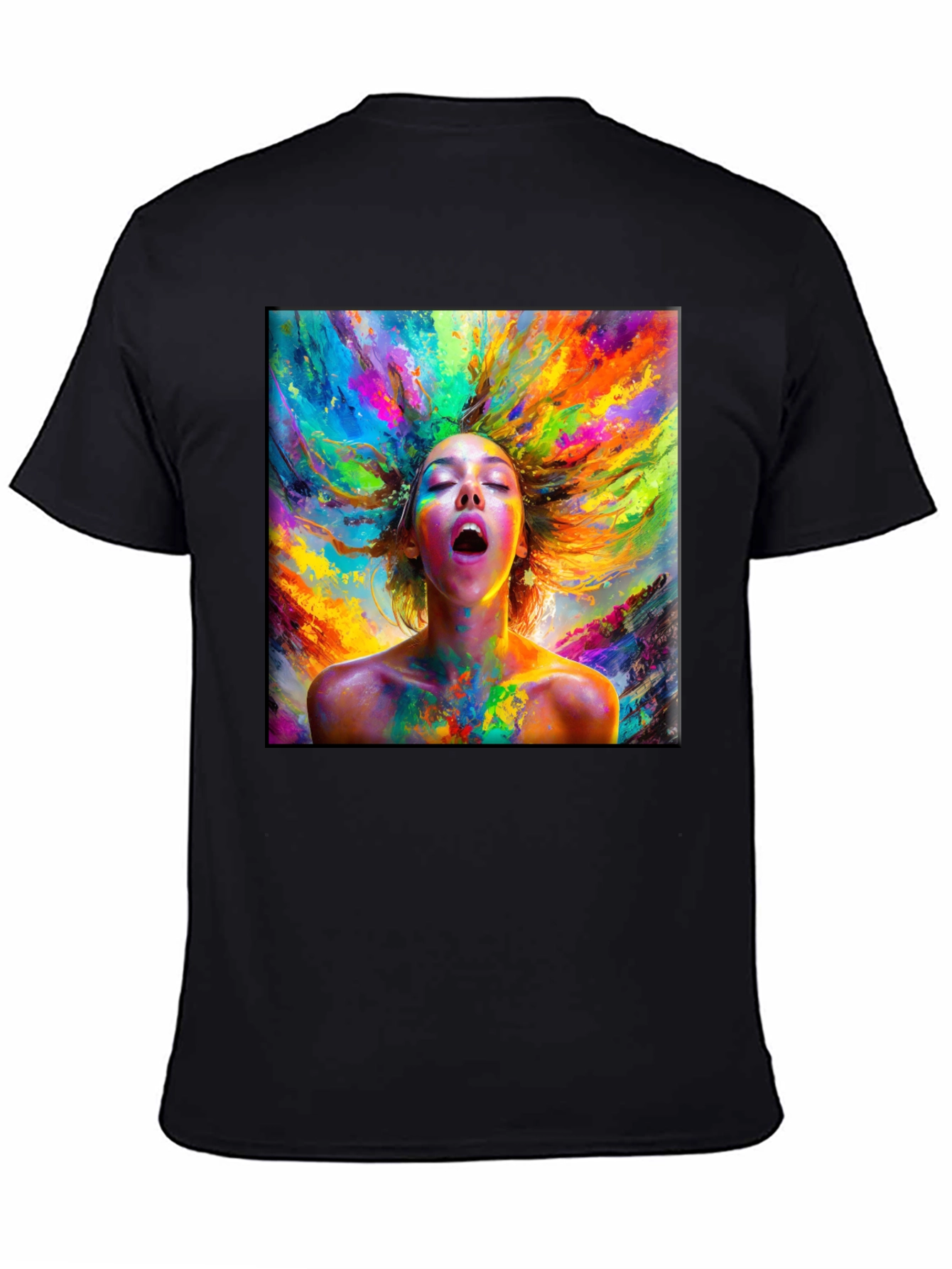 Artistic Expression Black T-Shirt