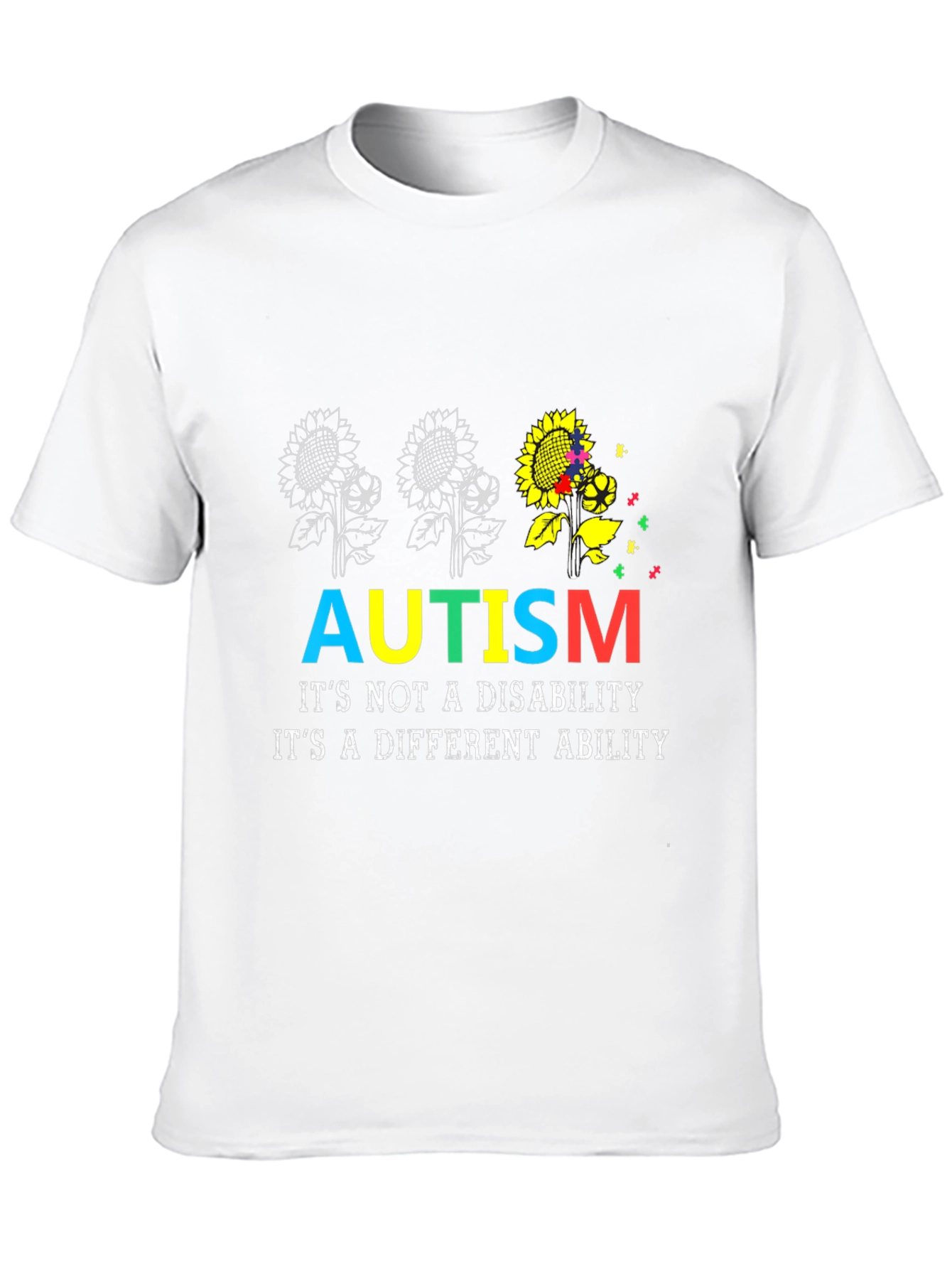 Autism Awareness T-Shirt - Its a Different Ability