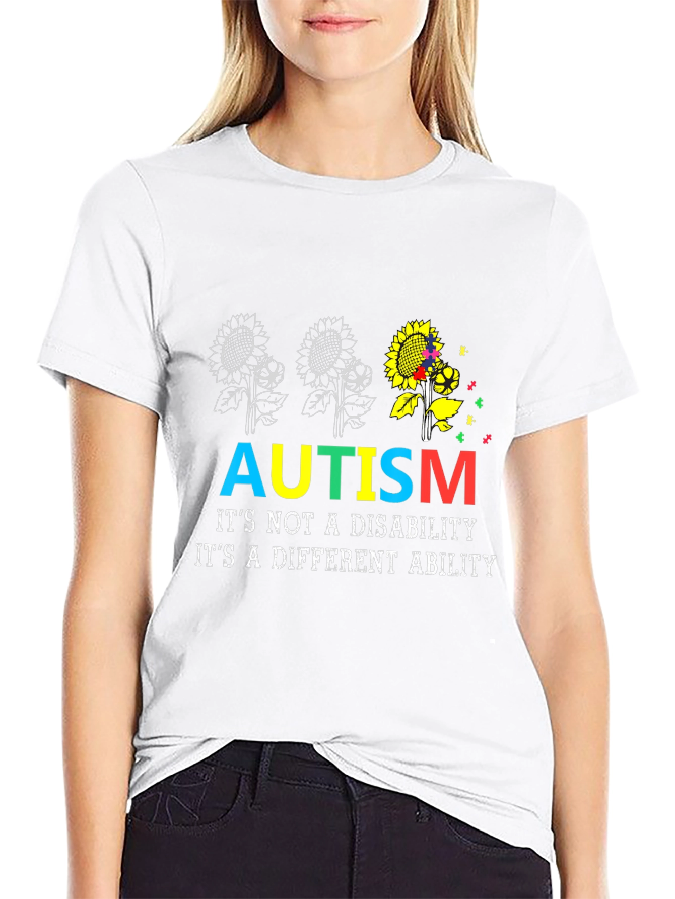 Autism Awareness T-Shirt - Its a Different Ability