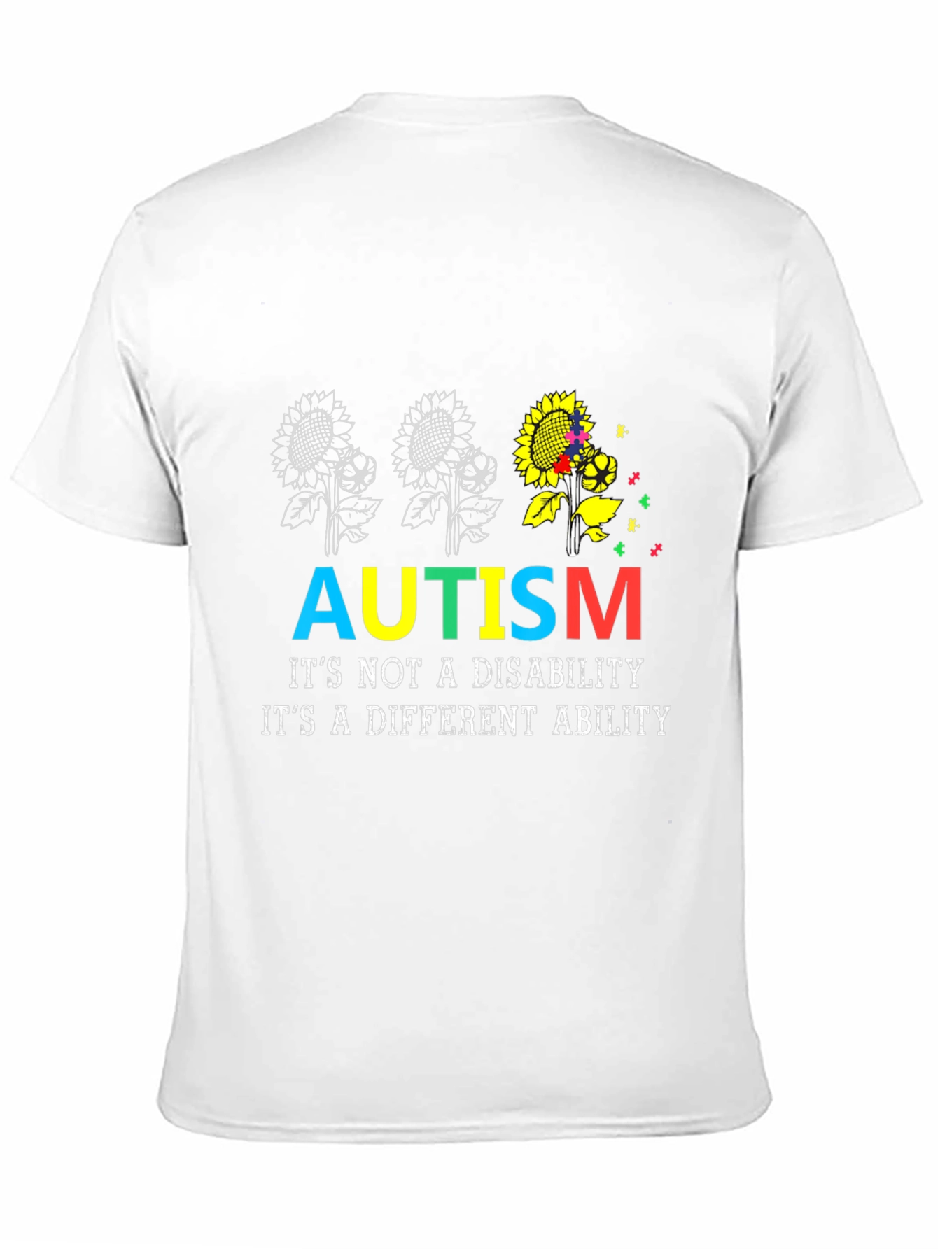 Autism Awareness T-Shirt - Its a Different Ability