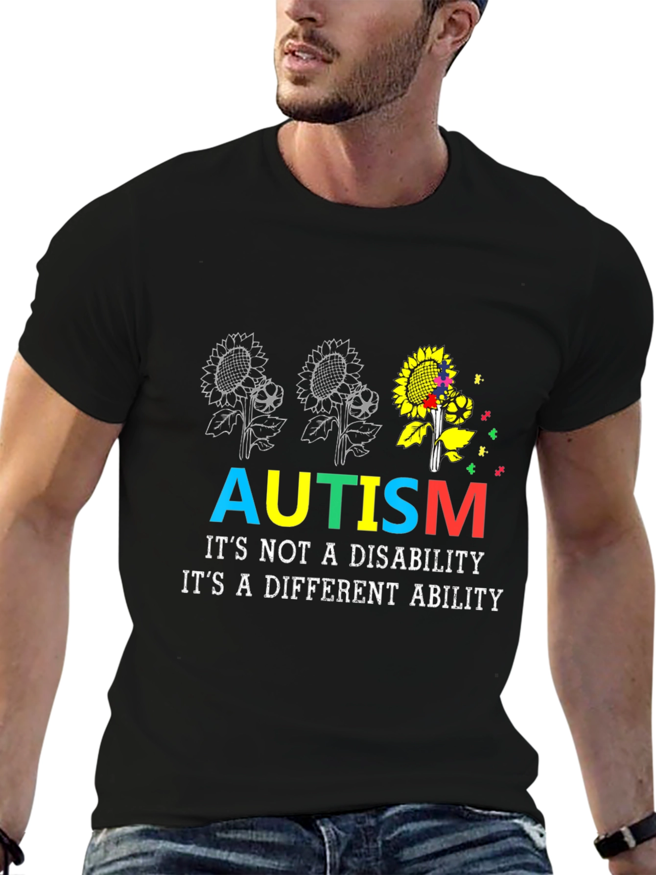 Autism Awareness T-Shirt - Its a Different Ability