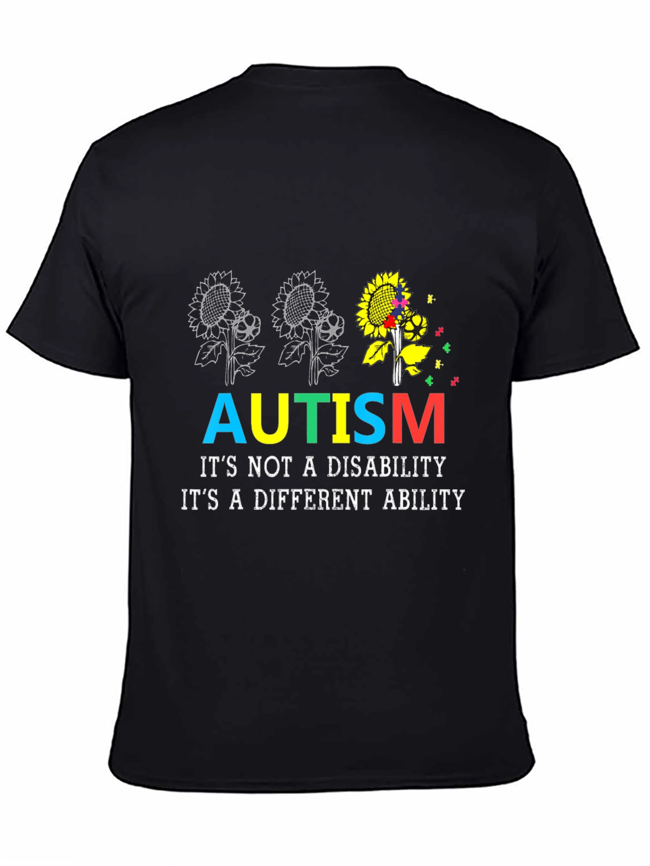 Autism Awareness T-Shirt - Its a Different Ability
