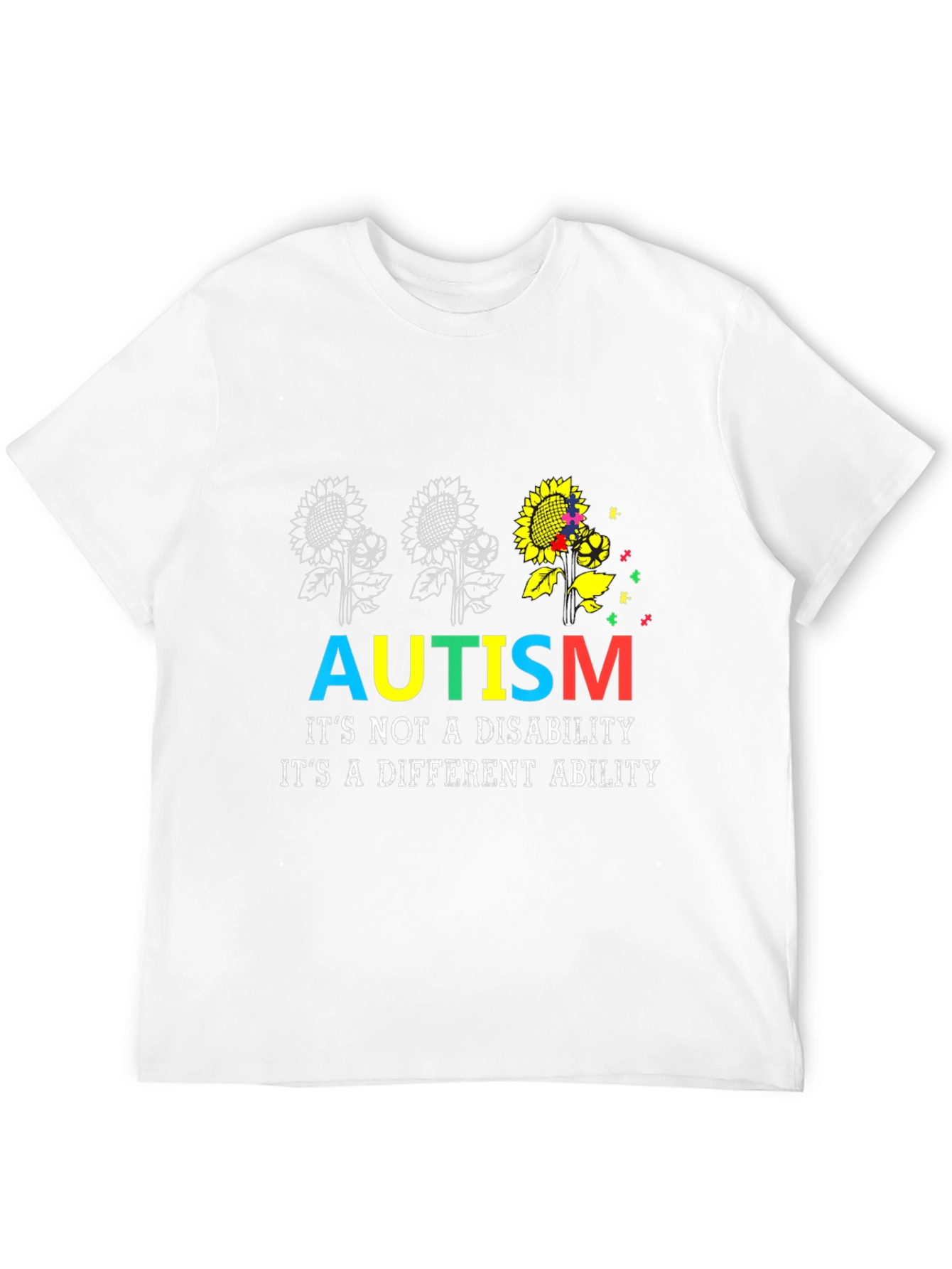 Autism Awareness T-Shirt - Its a Different Ability