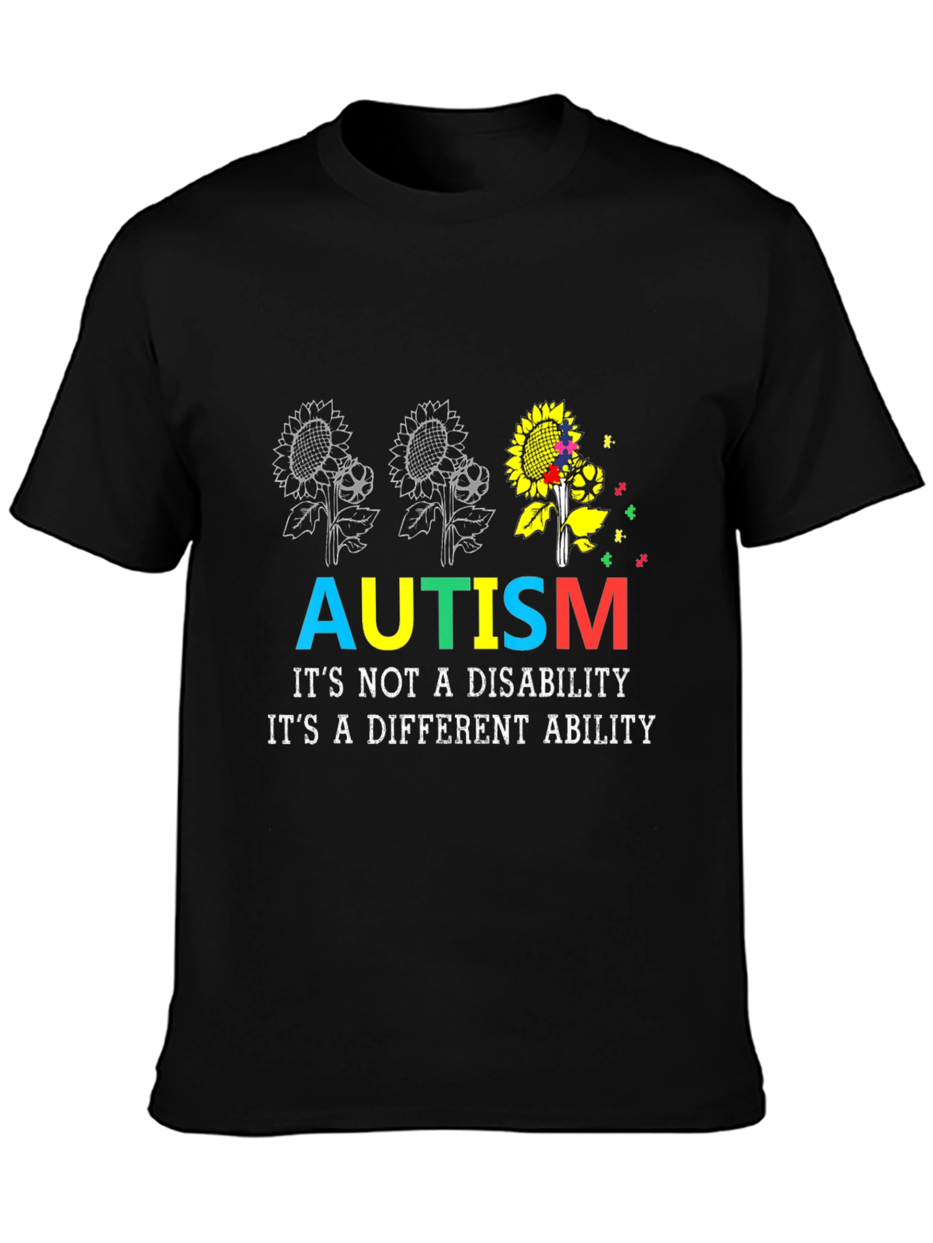 Autism Awareness T-Shirt - Its a Different Ability
