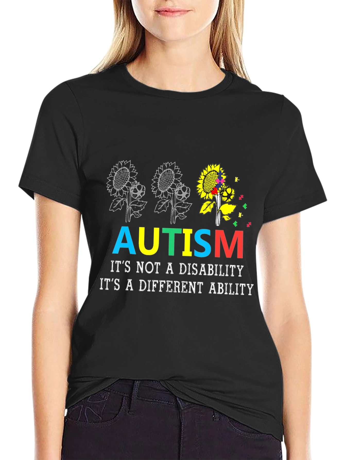 Autism Awareness T-Shirt - Its a Different Ability