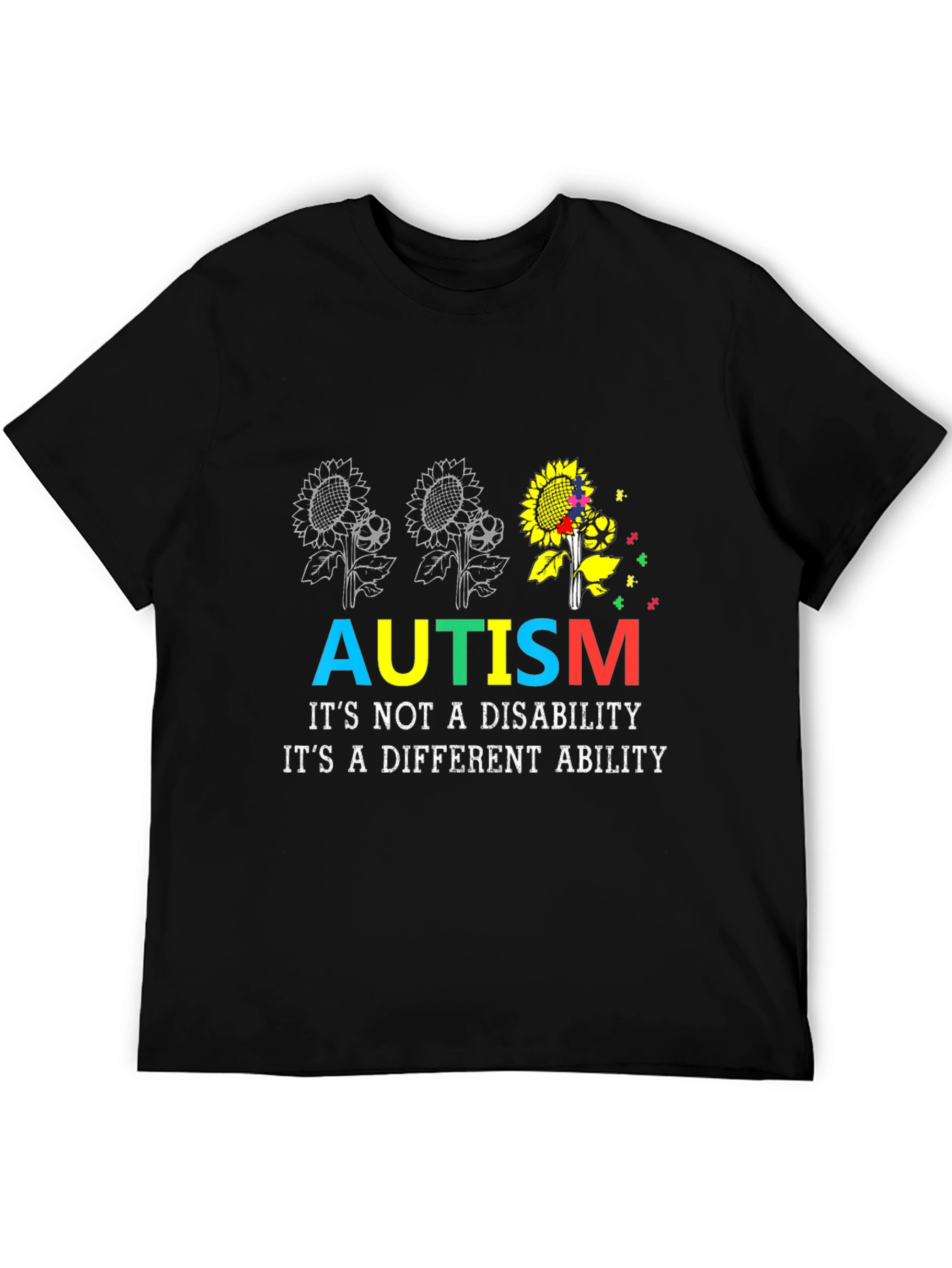 Autism Awareness T-Shirt - Its a Different Ability