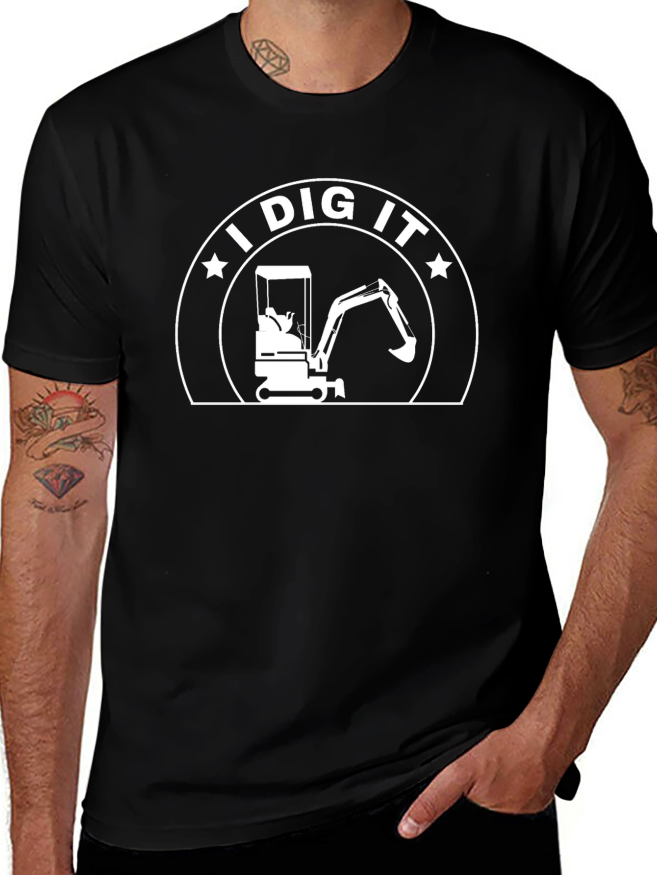 I Dig It! Construction Excavator T-Shirt