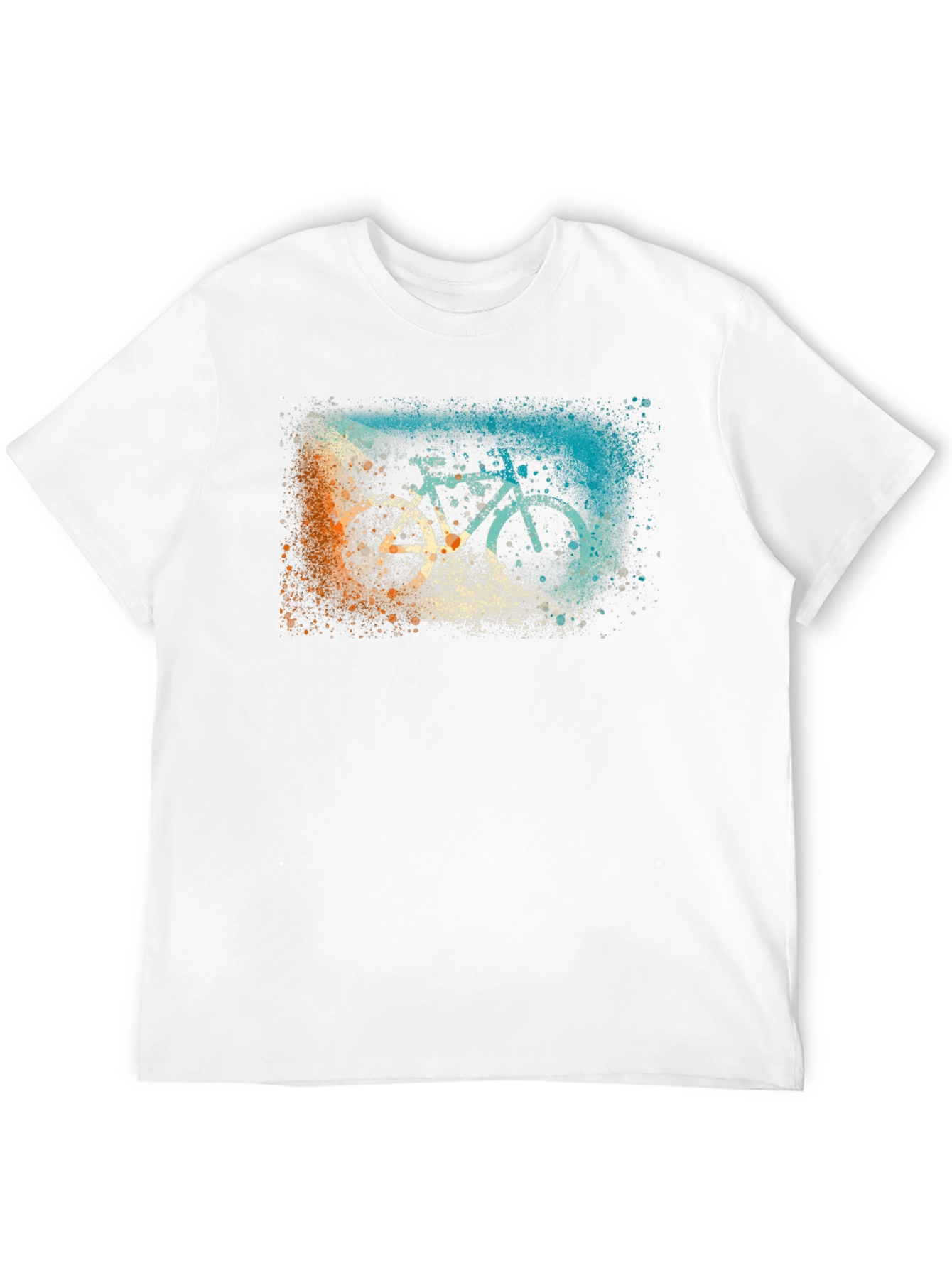 Bicycle Graphic Black T-Shirt