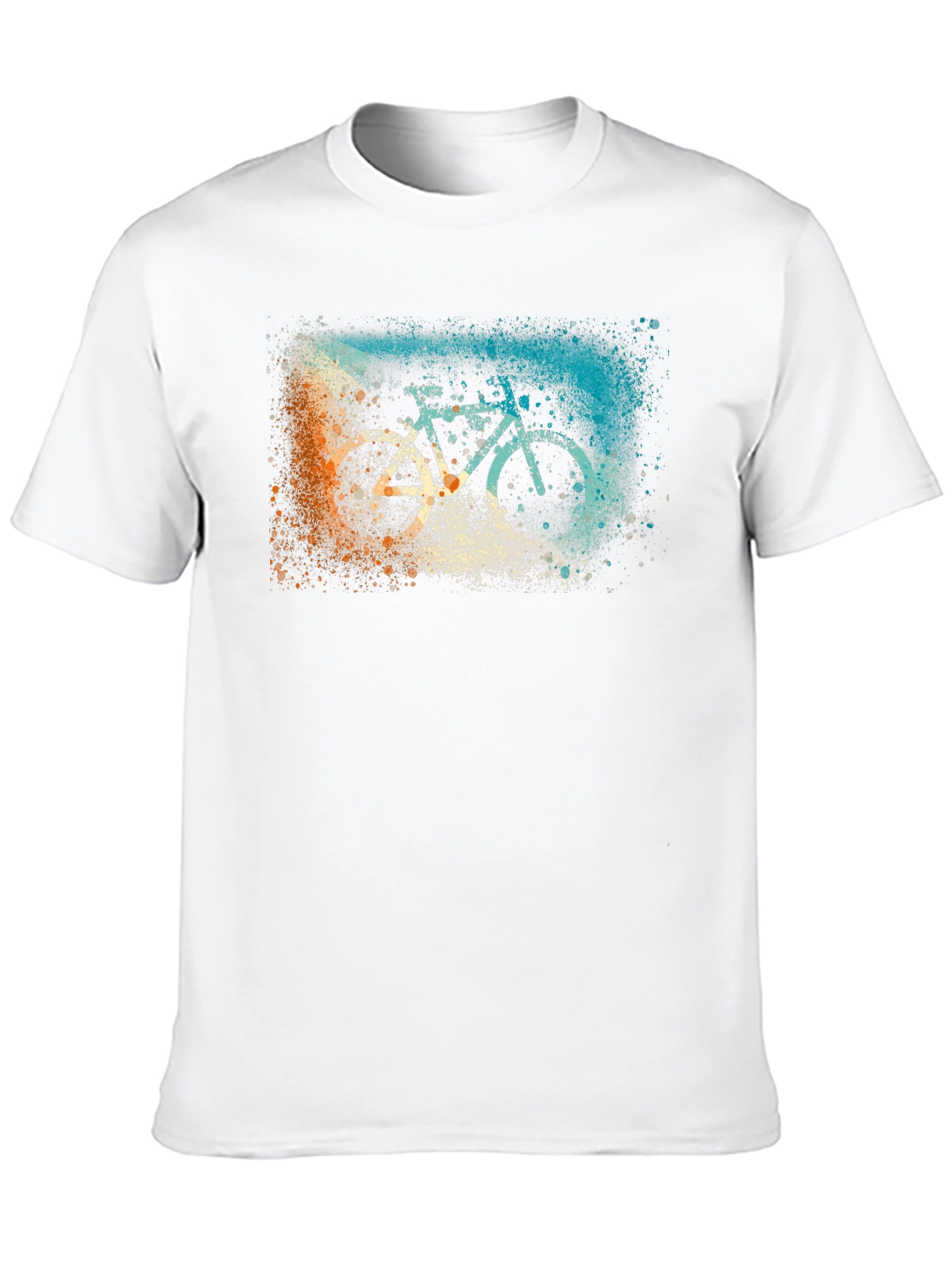 Bicycle Graphic Black T-Shirt