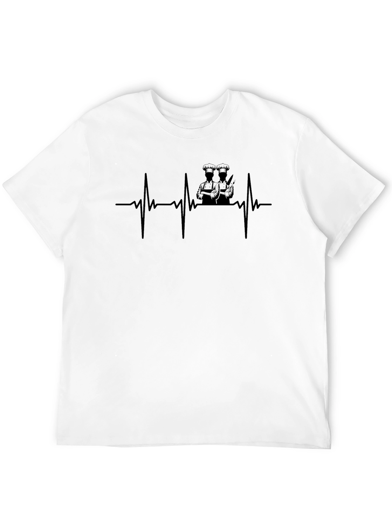 Chef Heartbeat T-Shirt - Culinary Love