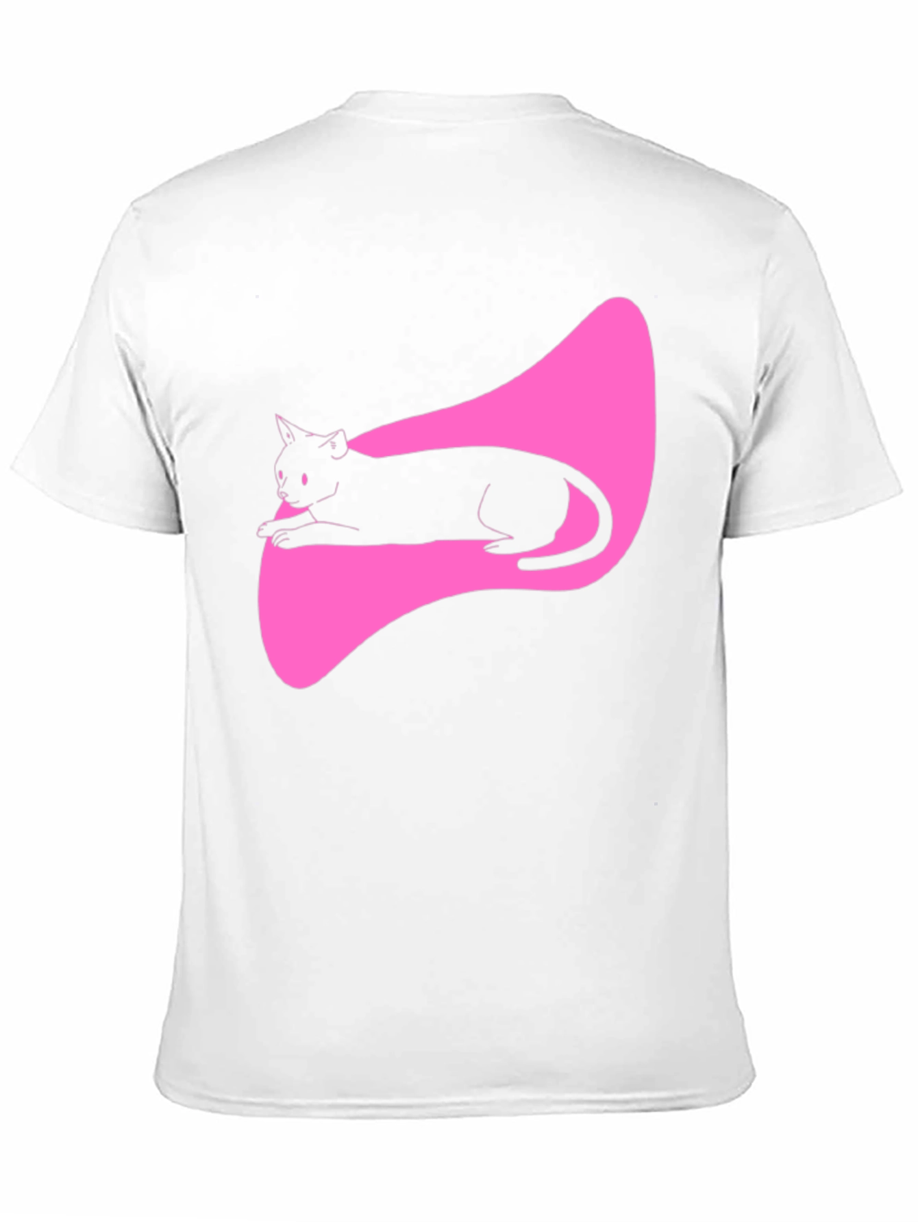 Black Cat Graphic Tee - Stylish Mens T-Shirt