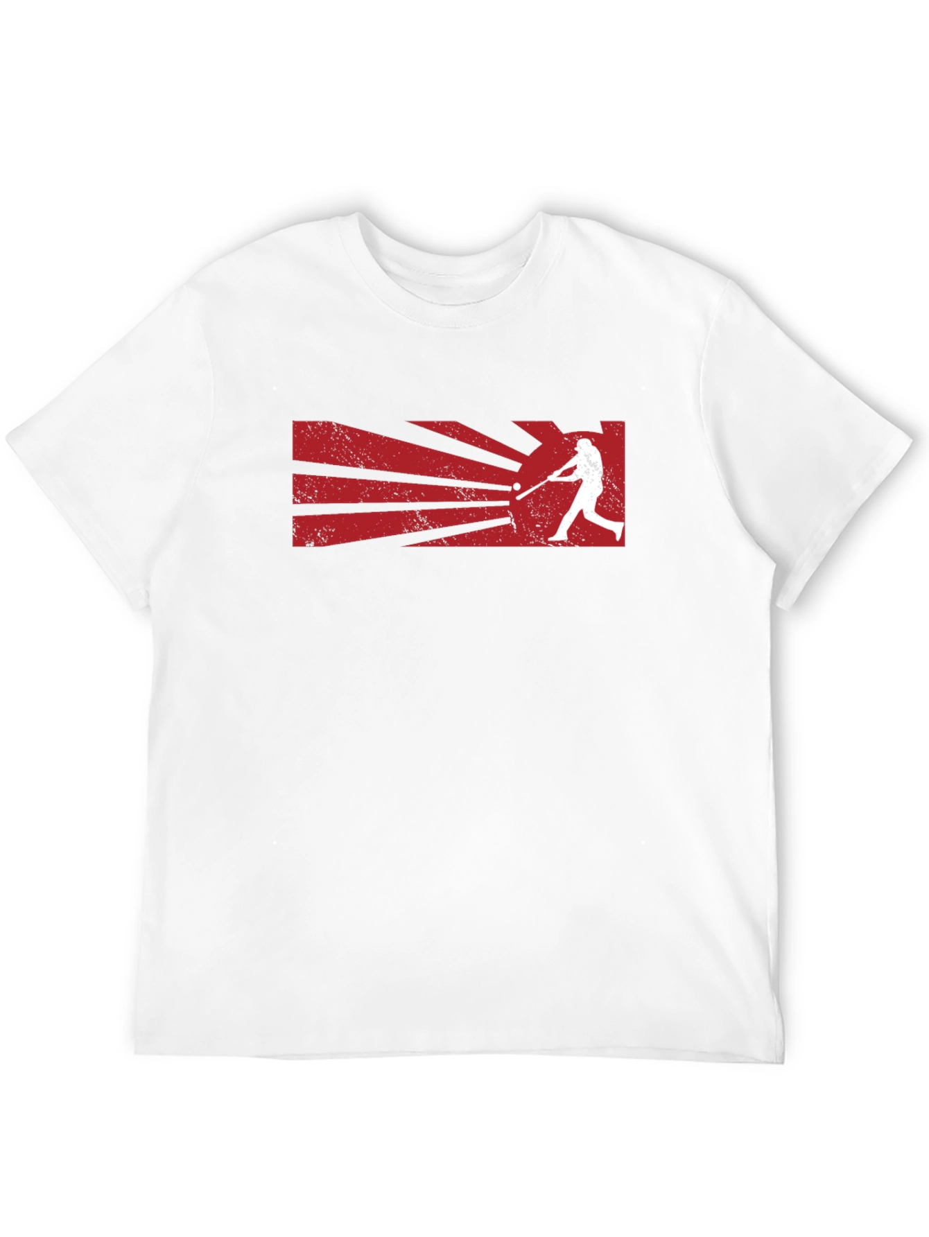 Baseball Batter Graphic Tee - Stylish Sports T-Shirt