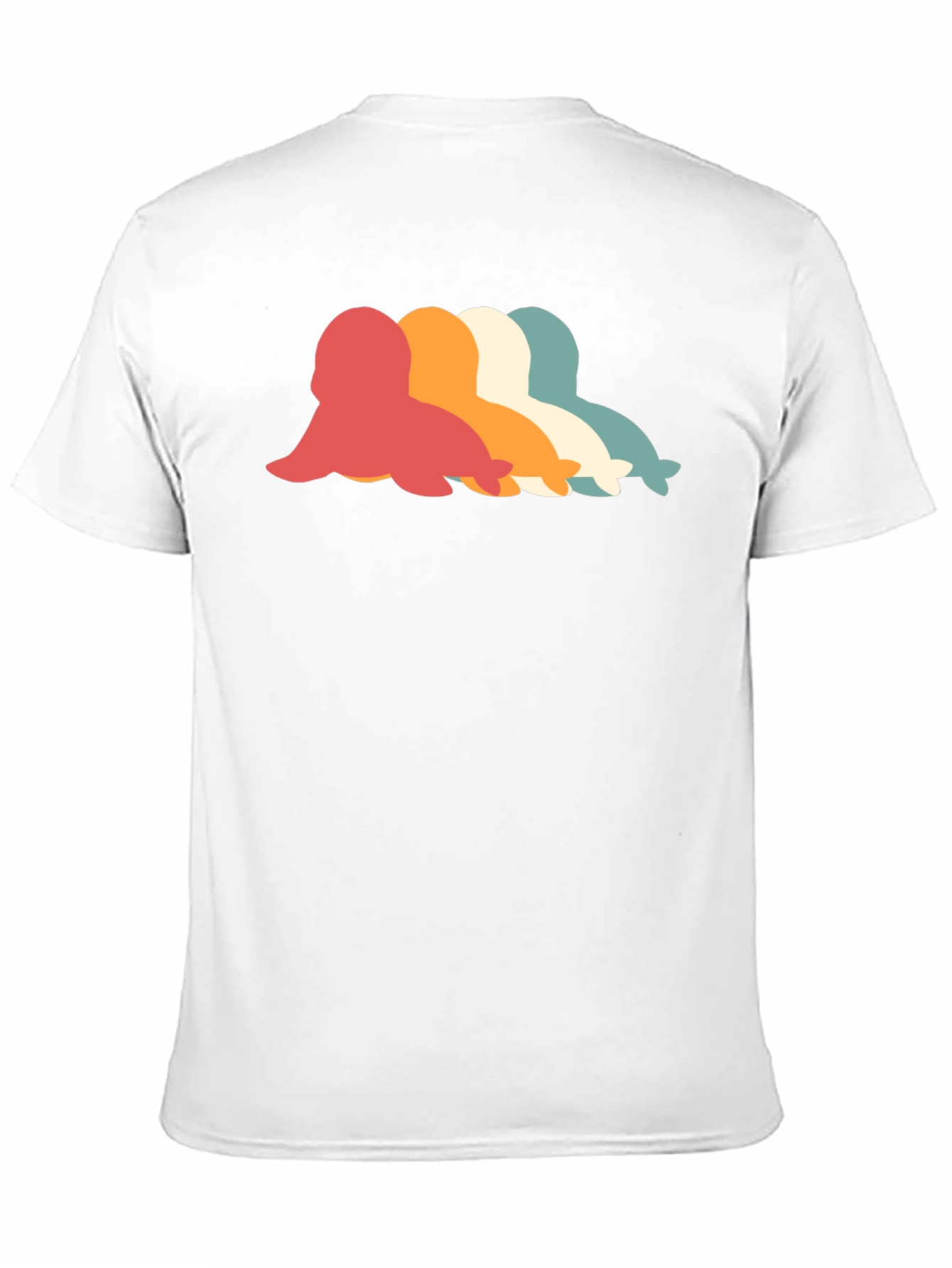Retro Seal Graphic T-Shirt - Classic Black Tee